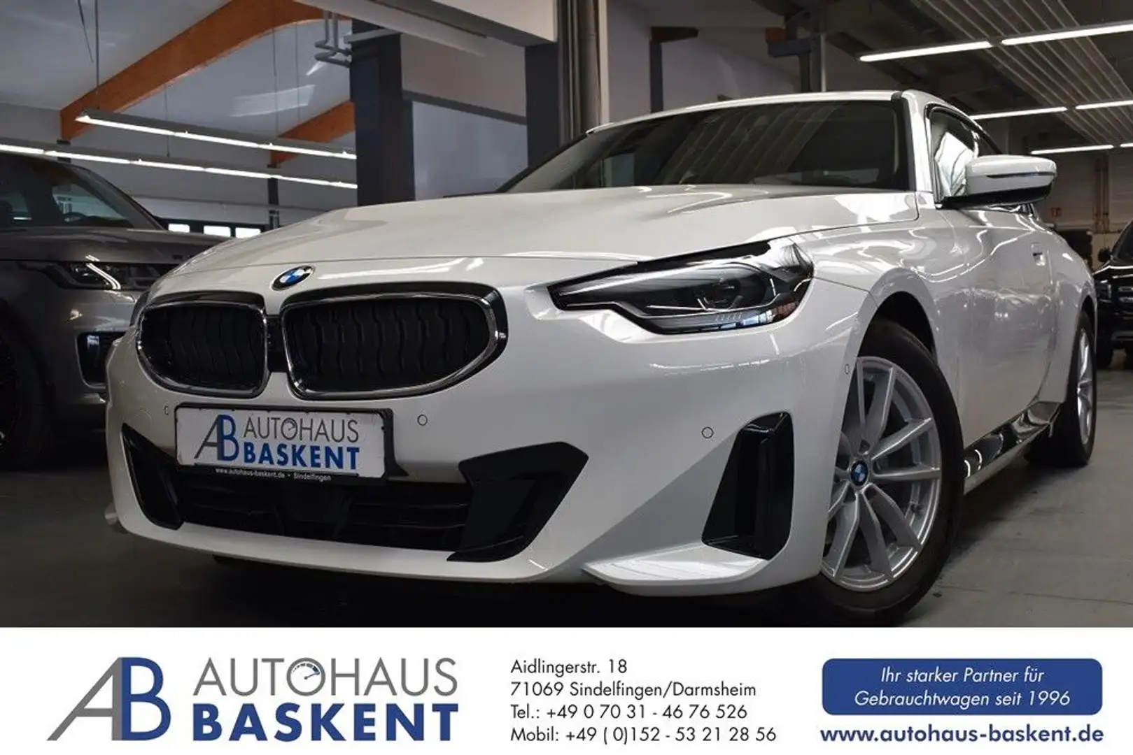 BMW 220 i COUPE*LED*ACC*LIVE COCKPIT PLUS*KAMERA* Blanc - 1