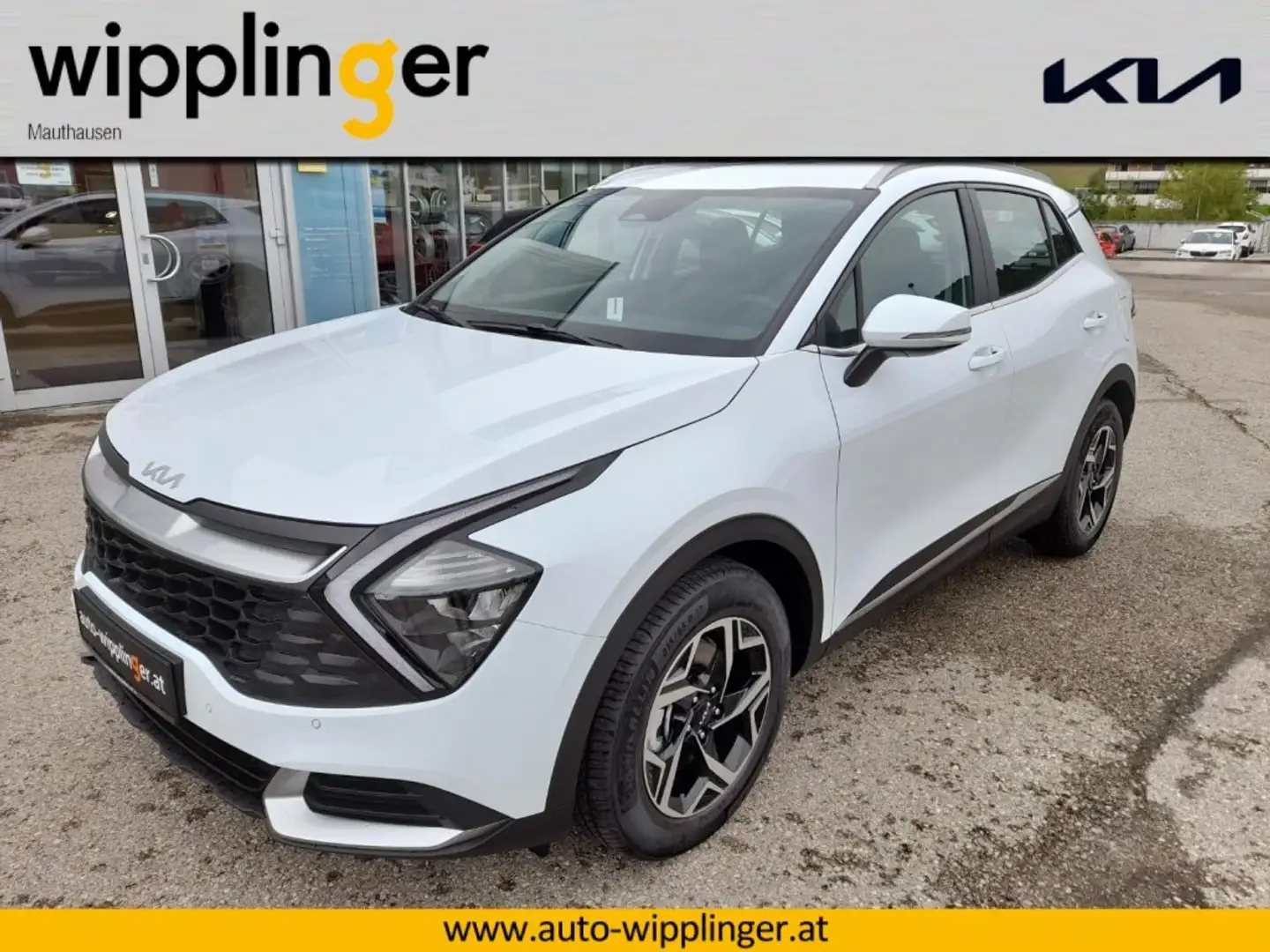 Kia Sportage SILBER UVO 1.6 TGDI MT6 150 LP.: € 37.140,00 Weiß - 1