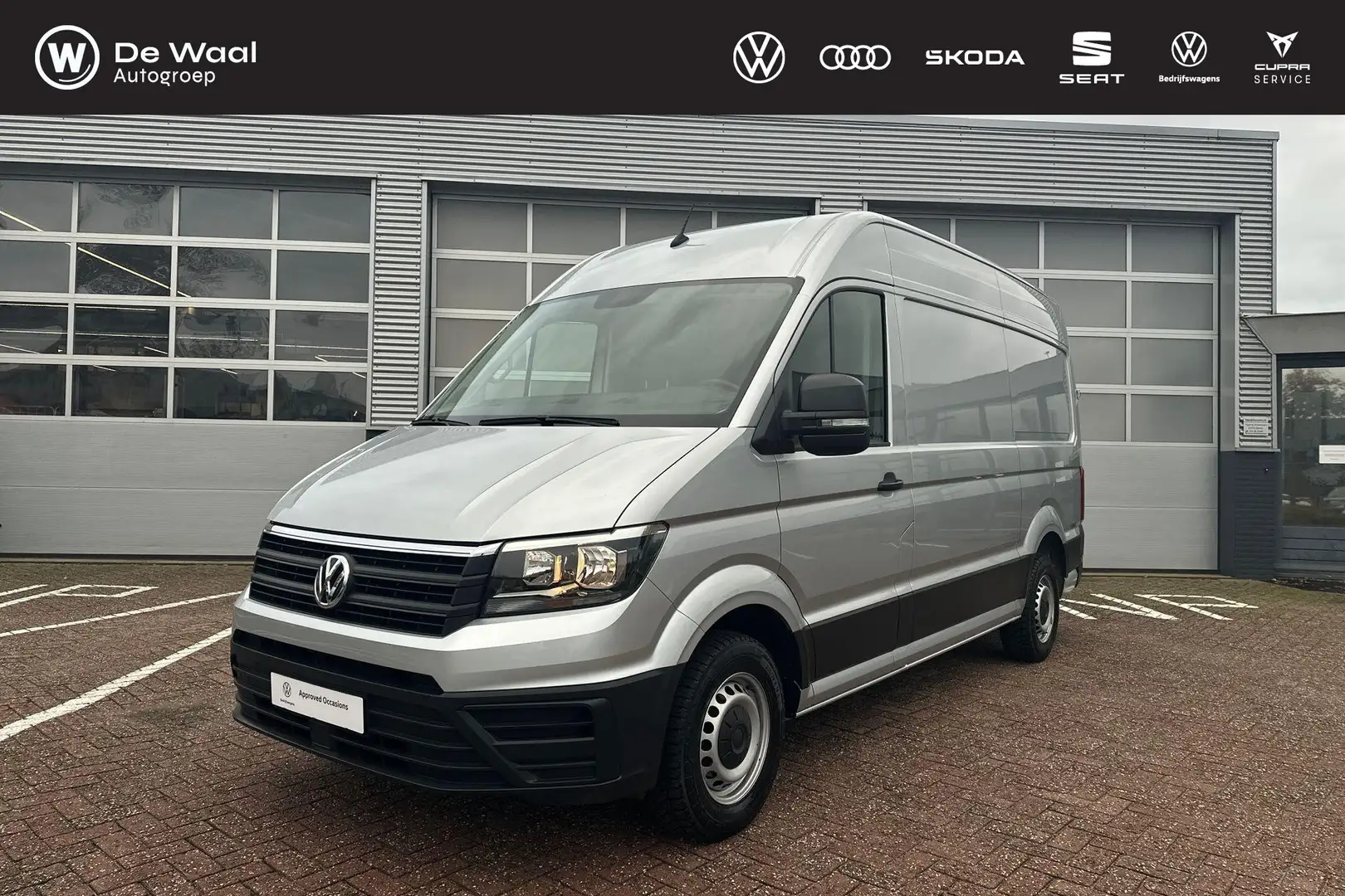 Volkswagen Crafter 30 2.0 TDI 140pk L3H3 Trendline | Trekhaak, Naviga Argent - 1