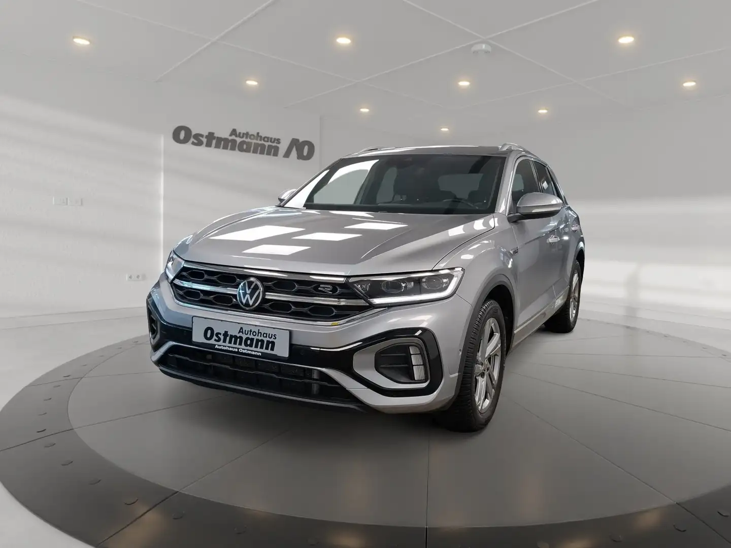 Volkswagen T-Roc 1.5 TSI R-Line Klima Navi RFK SHZ Silber - 1