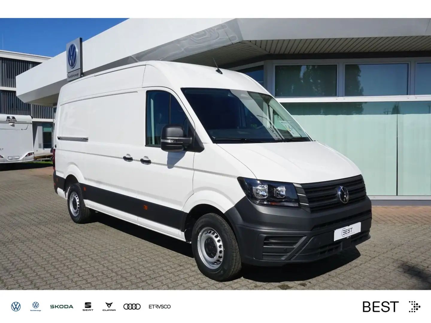 Volkswagen Crafter Kasten MR 2.0 TDI *GRA*PDC*MFK*KLIMA* Blanco - 1