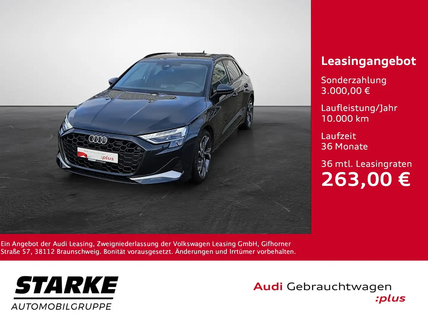 Audi A3 Sportback 35 TFSI S tronic Advanced NaviPlus LE... Grau - 1