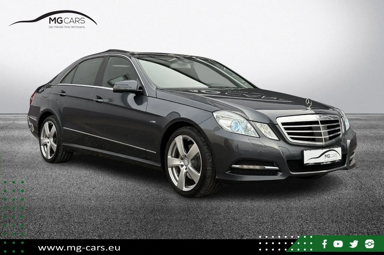 Mercedes-Benz E 350 CGI~Panorama~AHK~Fond-TV~Harman-Kardon~Top Grau - 1