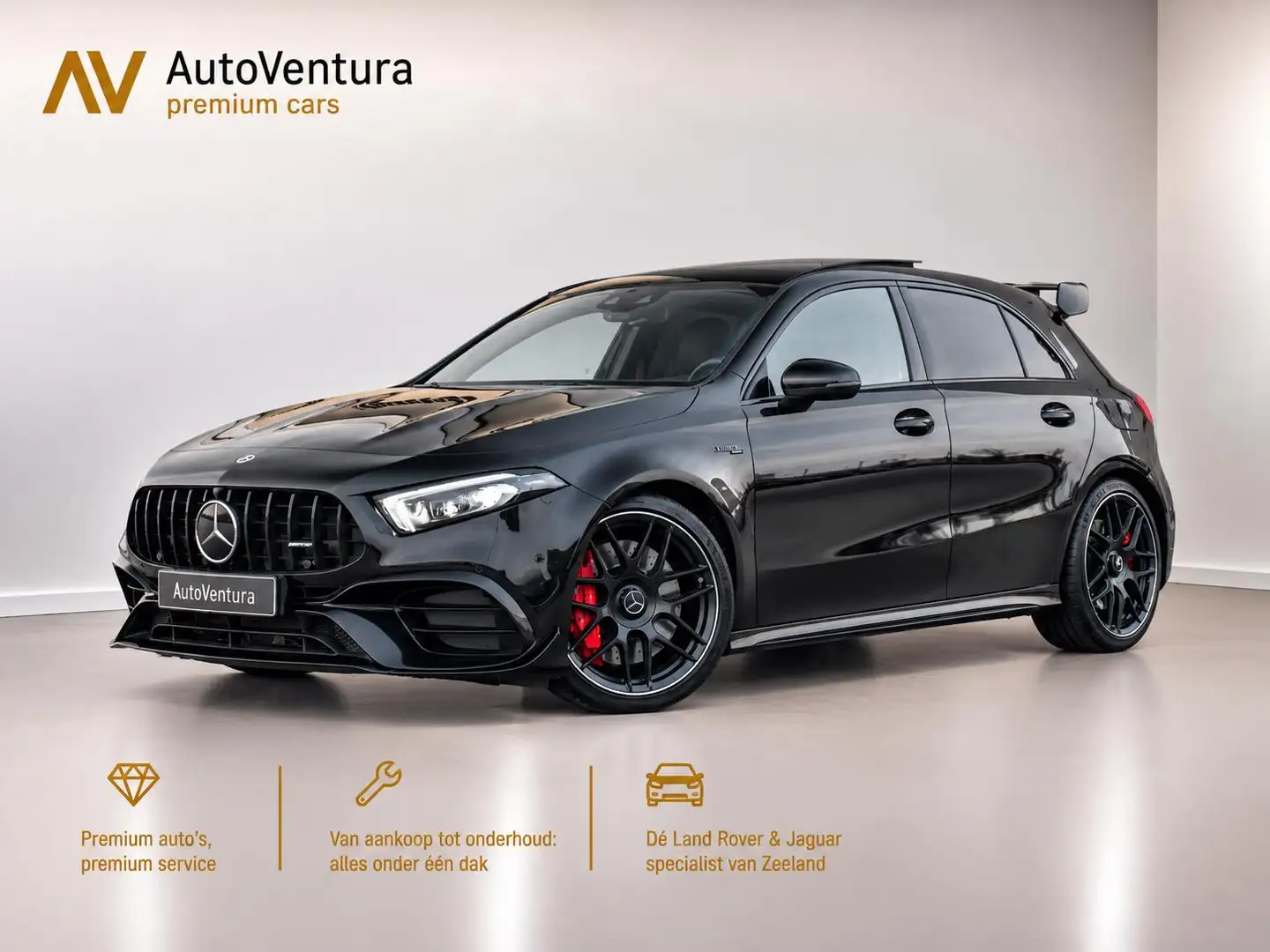 Mercedes-Benz A 45 AMG S 4MATIC+ Edition 1 | Schaalstoelen | Schuif-/kant Negro - 1