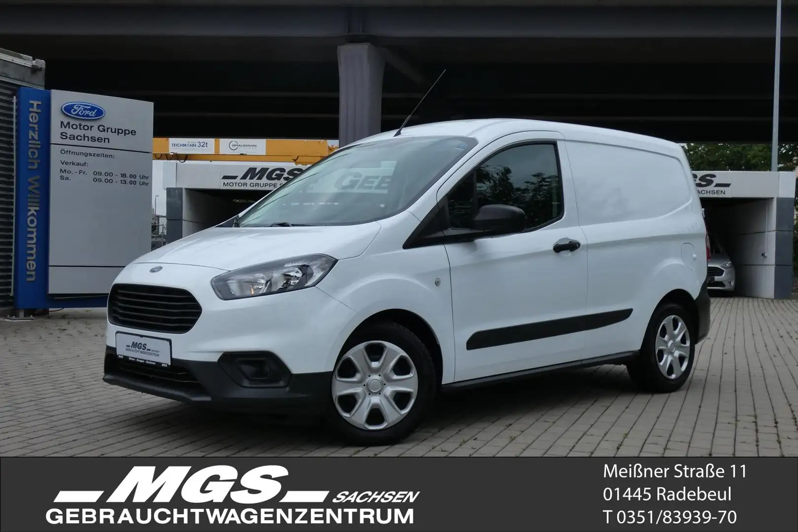 Ford Transit Courier 1.0 'Trend' #KLIMA #BLUETOOTH #MP3 Weiß - 1