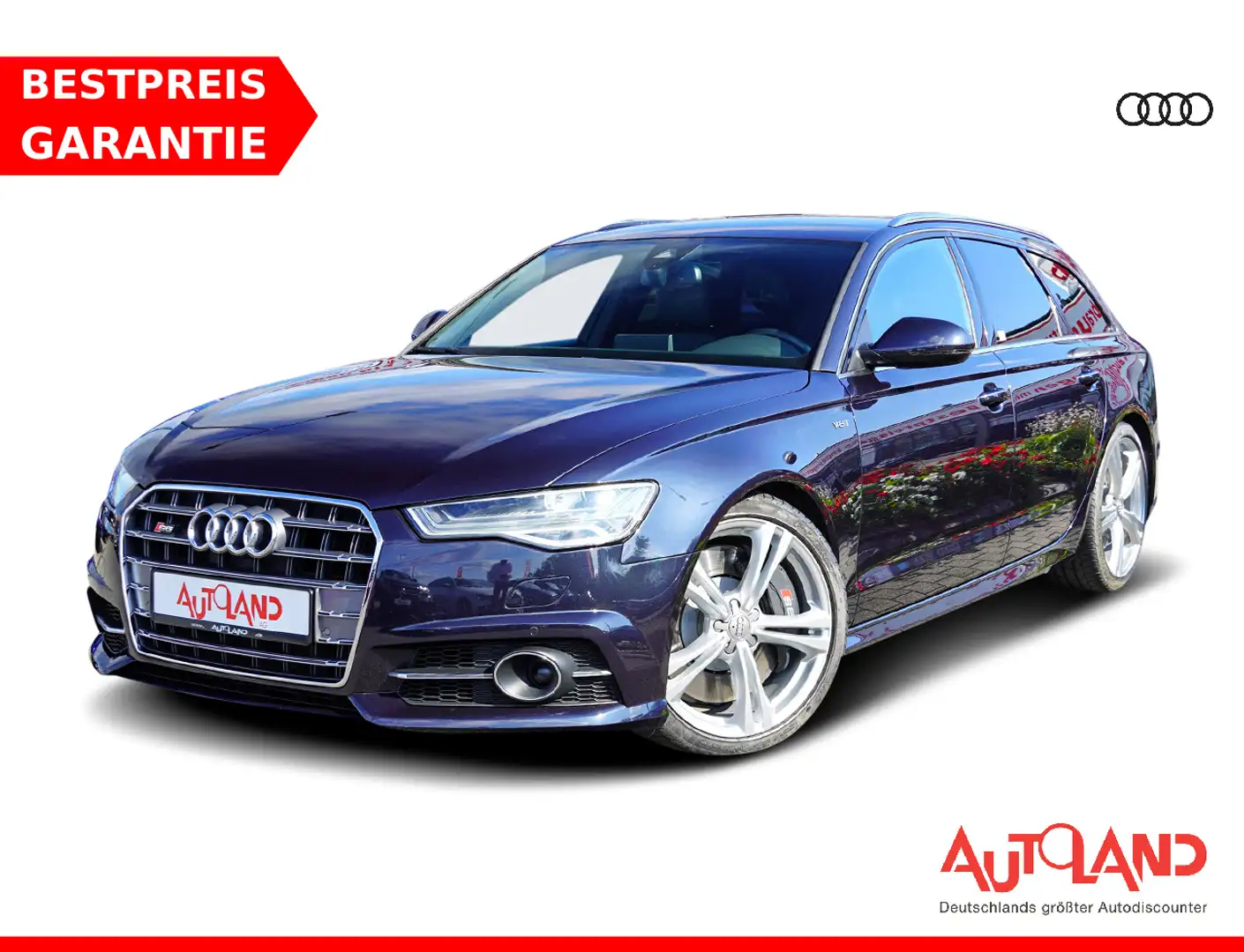 Audi S6 Avant 4.0 TFSI quattro LED Navi DAB Kamera Blau - 1