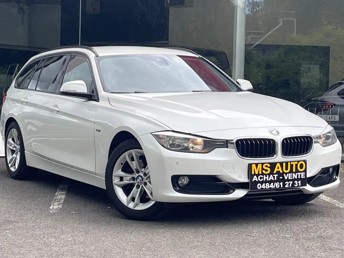 BMW 320 320d Touring Sport Line/chaîne nouveau//garantie* Blanc - 2