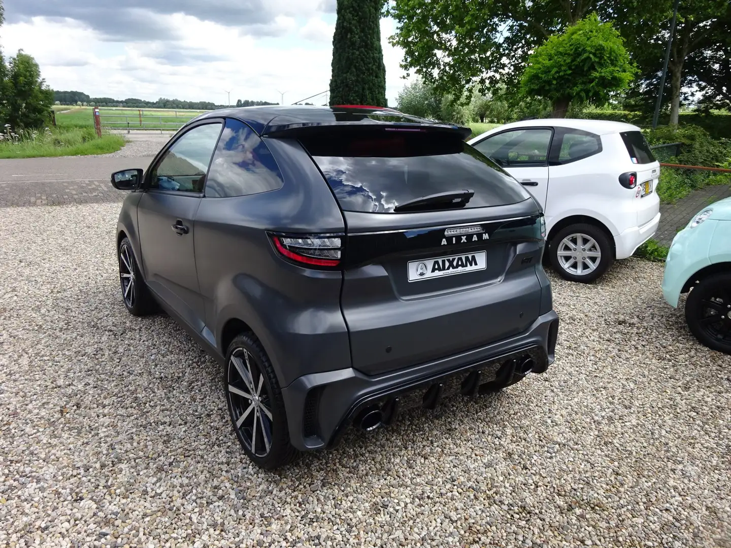 Aixam GTI Coupé NIEUW DASHBOARD Achteruitrijcamera, Parkeers Grau - 2