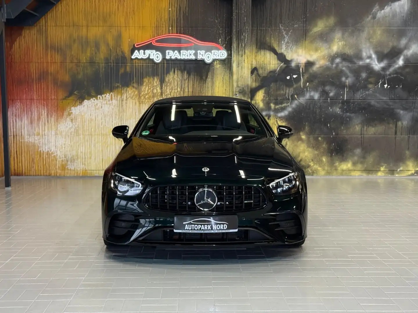 Mercedes-Benz E 53 AMG Cabrio 4Matic~BURMESTER~KAMERA 360~LED Grün - 2