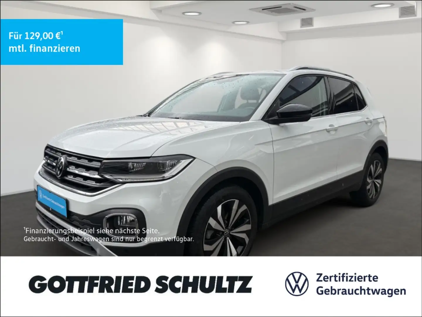 Volkswagen T-Cross 1.5 TSI DSG LED NAV SHZ ACC DAB Style Blanco - 1