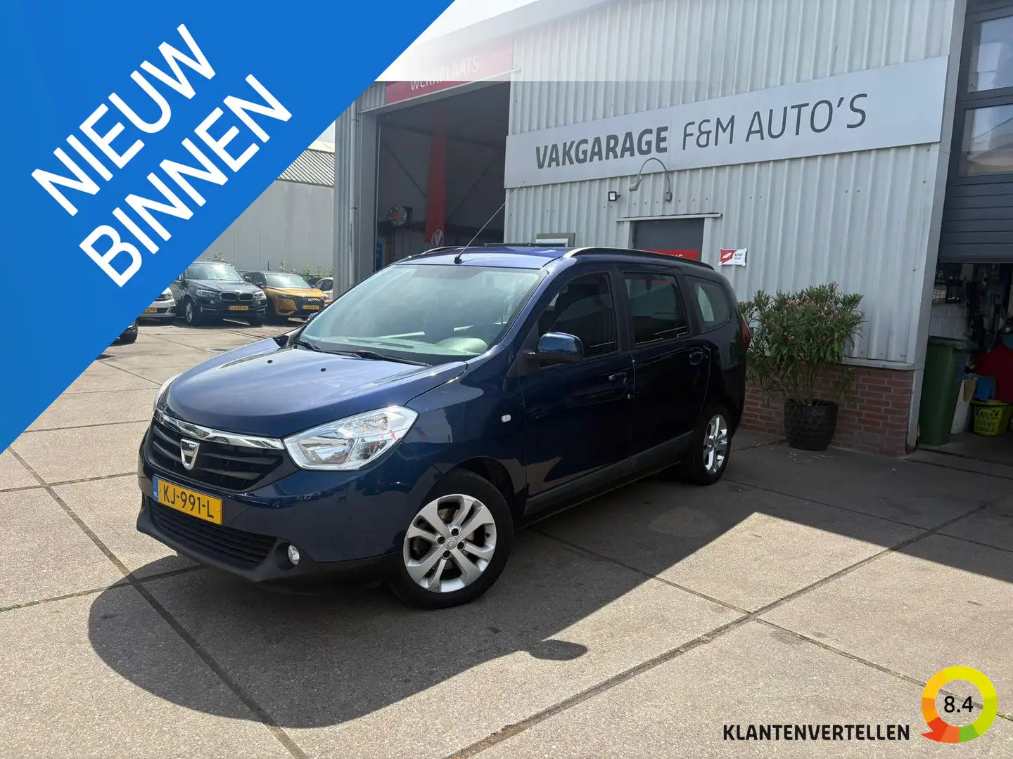 Dacia Lodgy 1.2 TCe Lauréate 5p. Blauw - 1