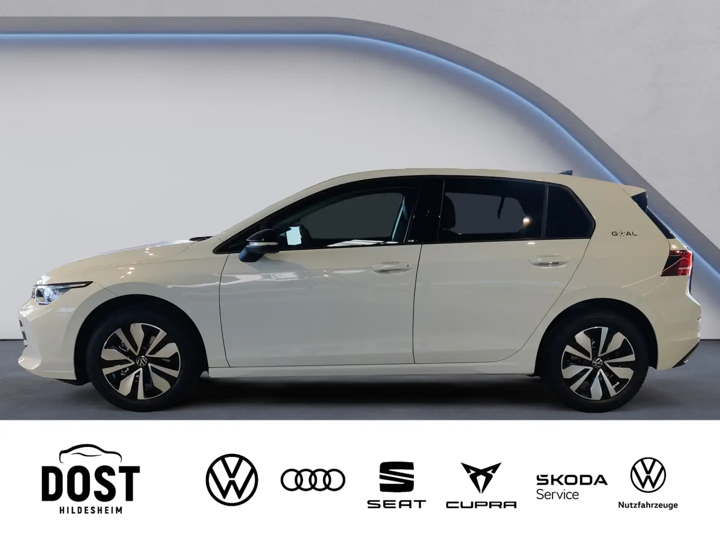 Volkswagen Golf 1.0 TSI DSG Goal NAVI+LED+KAMERA+PDC Weiß - 2