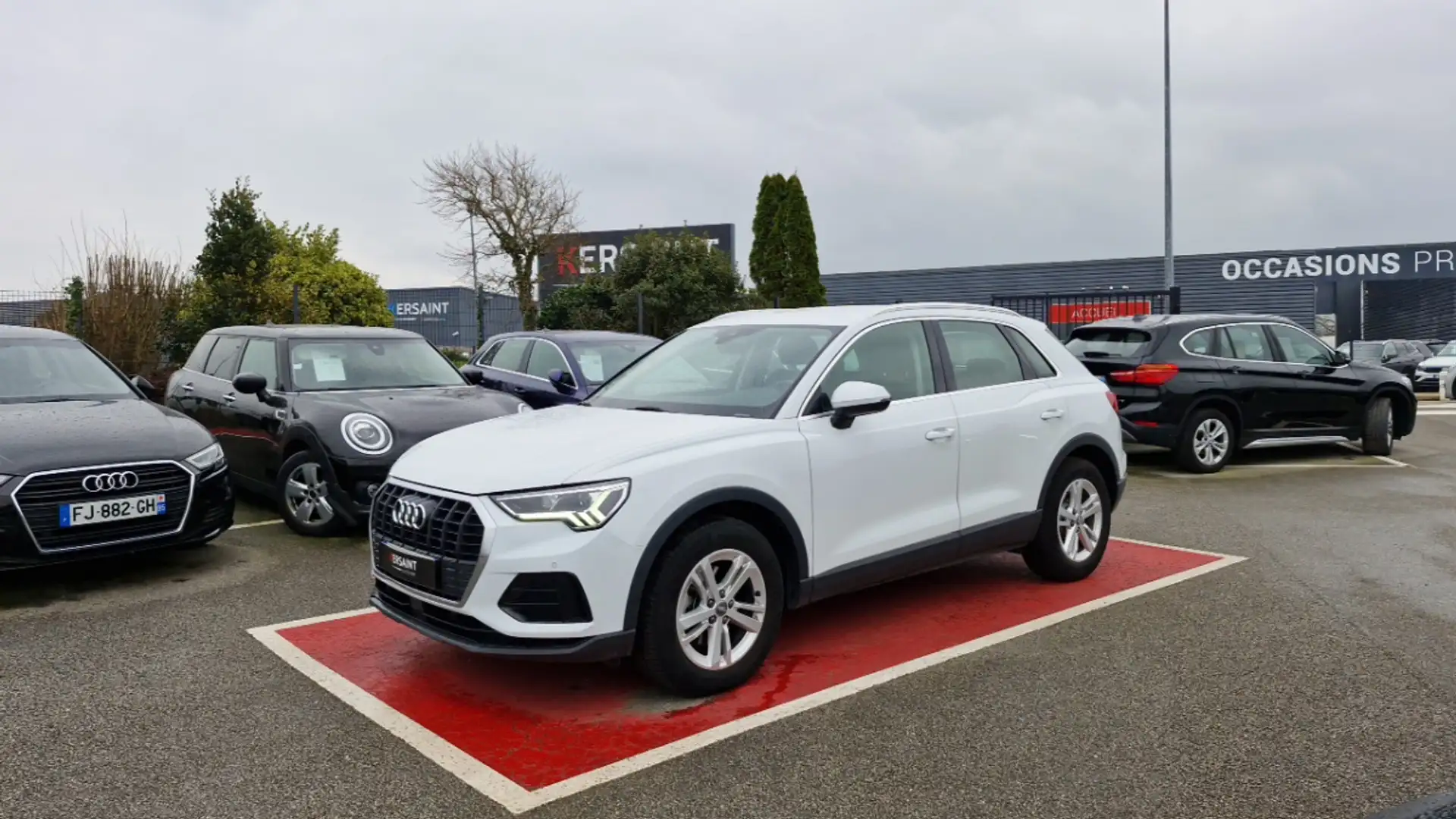 Audi Q3 35 TDI 150 CH S tronic 7 BUSINESS LINE Blanc - 1