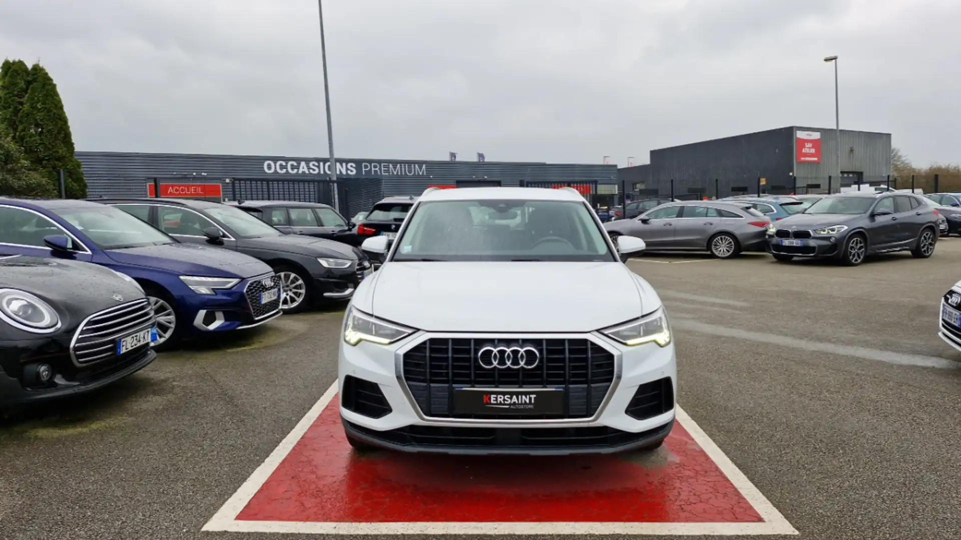 Audi Q3 35 TDI 150 CH S tronic 7 BUSINESS LINE Blanc - 2