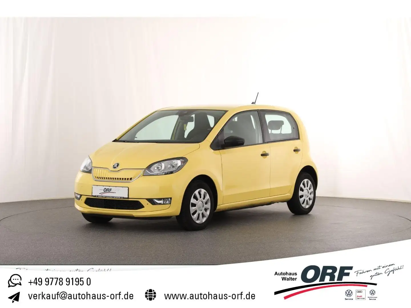 Skoda Citigo e iV Ambition Gelb - 1