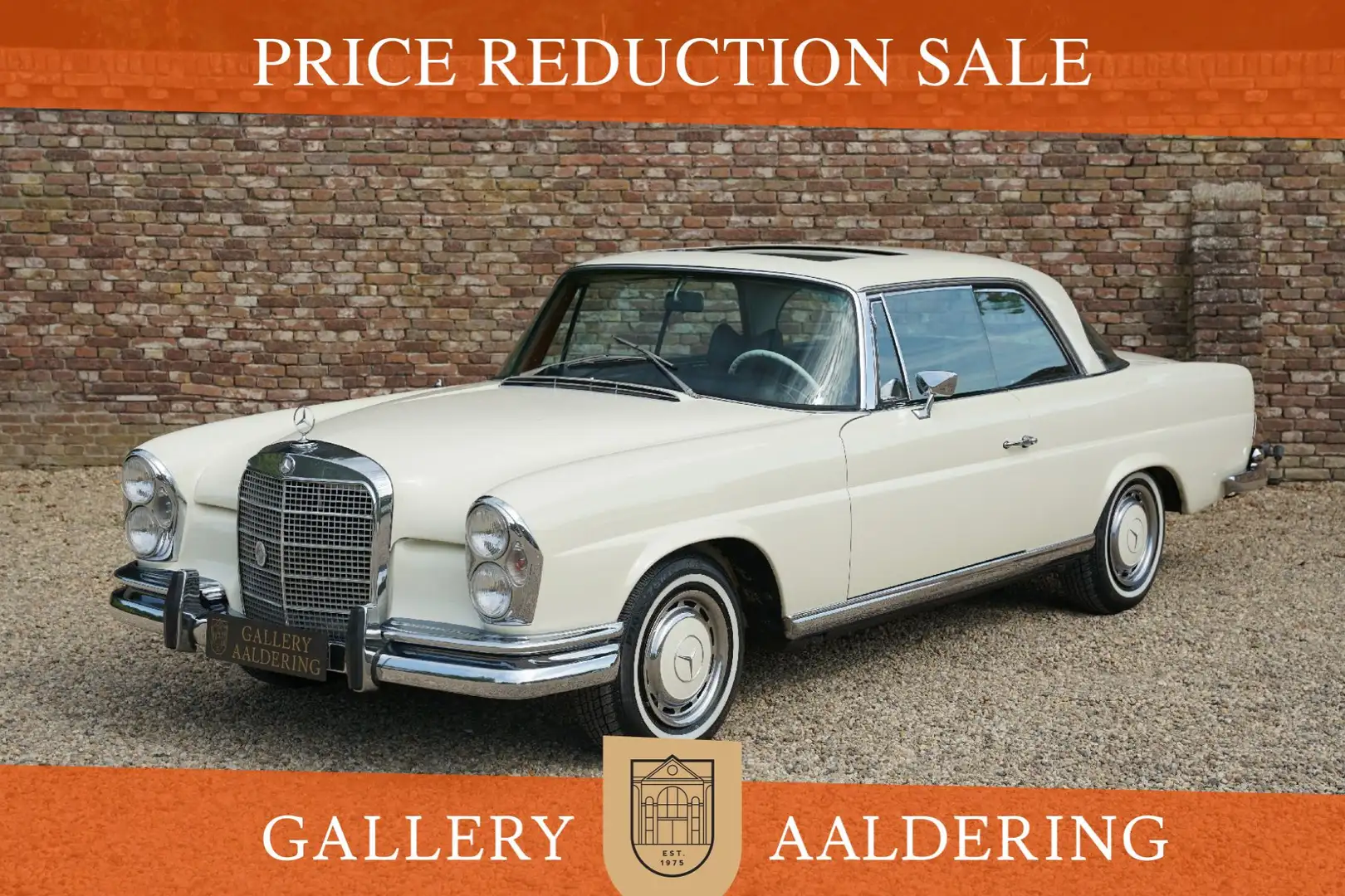 Mercedes-Benz 280 SE Coupe PRICE REDUCTION! Manual transmission, fac Wit - 1