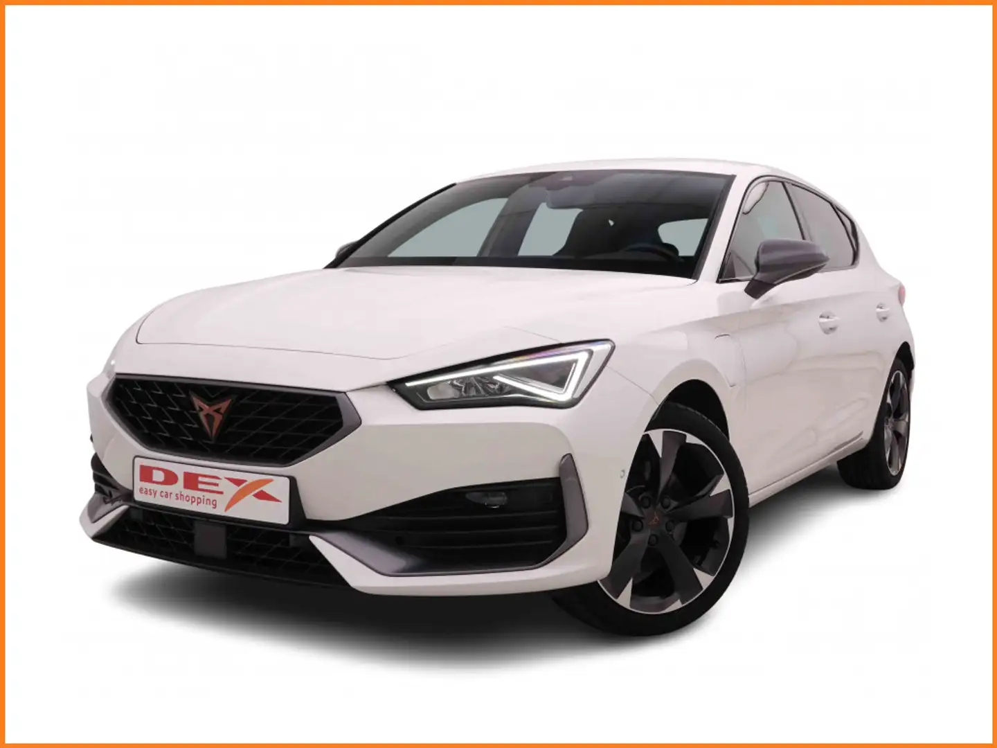 CUPRA Leon 1.4 TSi 204 PHEV DSG + Virtual + GPS High + Winter + LED + ALU18 Wit - 1