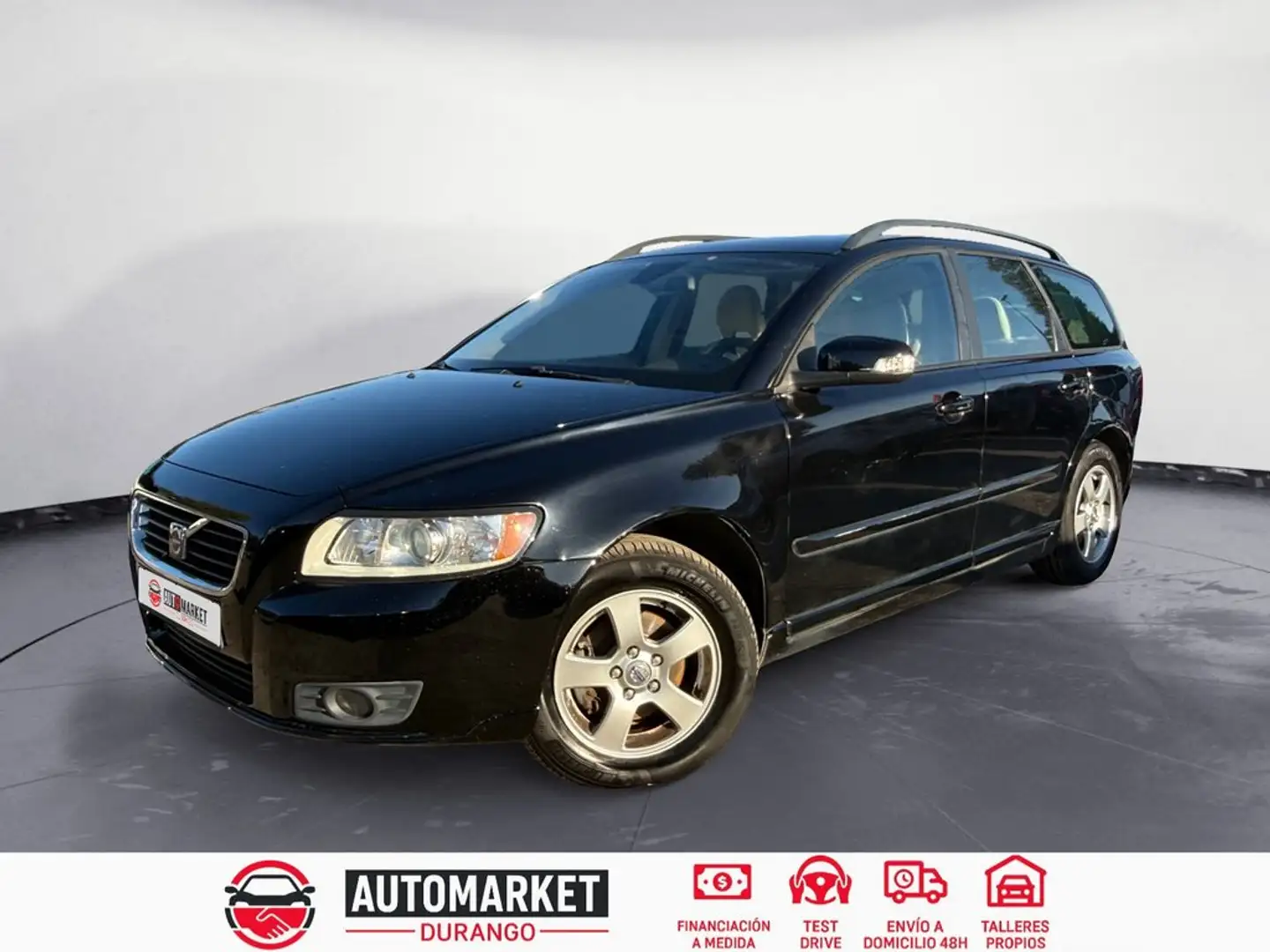 Volvo V50 1.6D Momentum Negro - 1