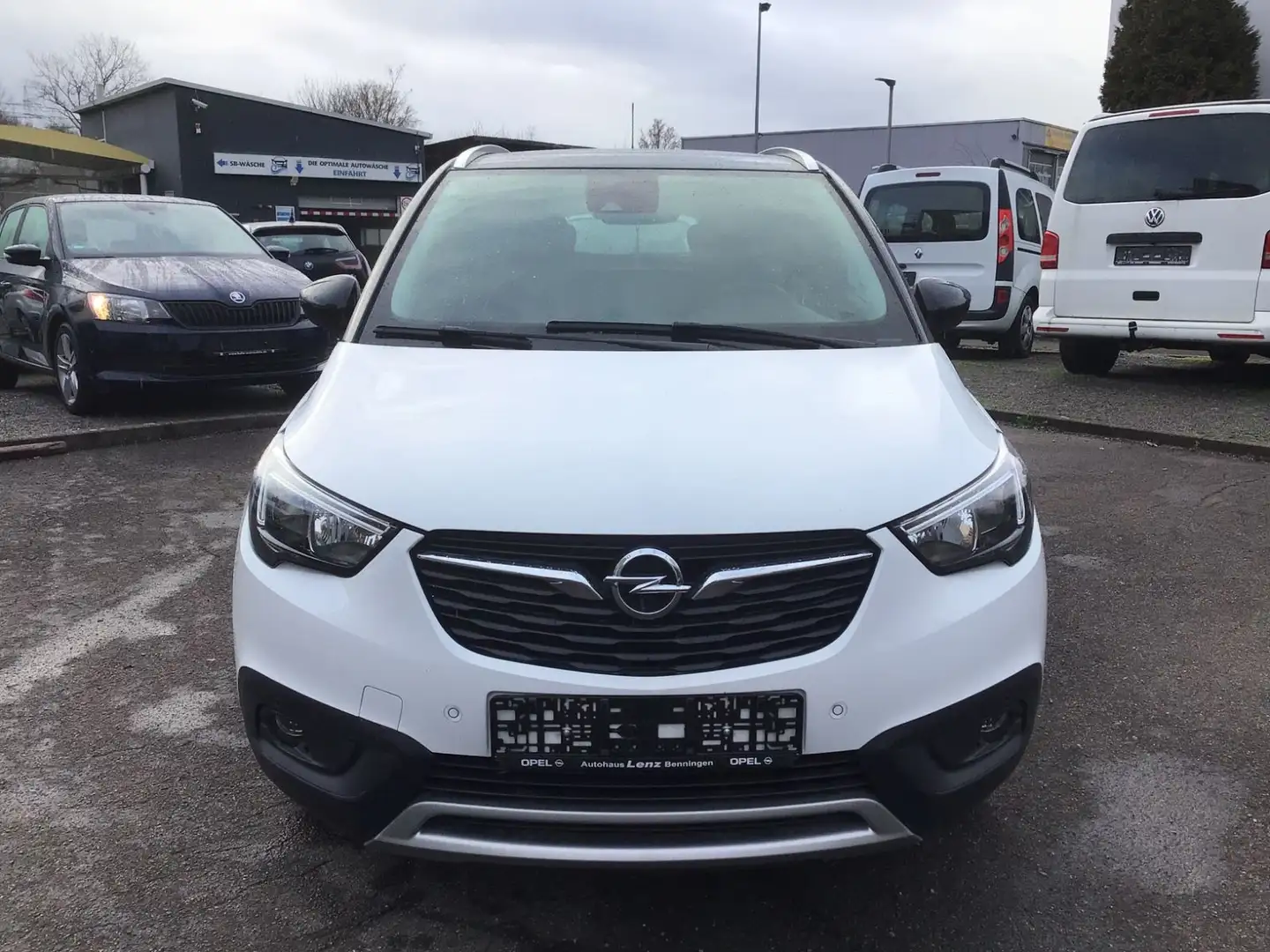 Opel Crossland X Turbo 1.Hand Automatik Bílá - 2