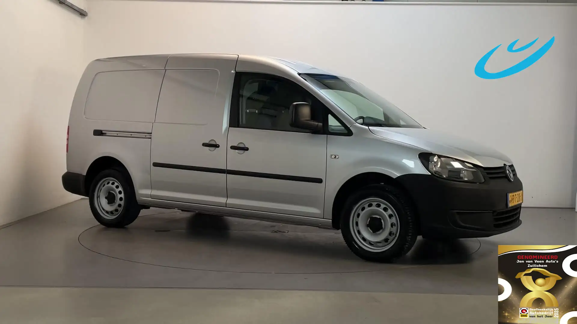 Volkswagen Caddy 2.0 TDI 140pk L2H1 Maxi Stoelverwarming Airco Argent - 1