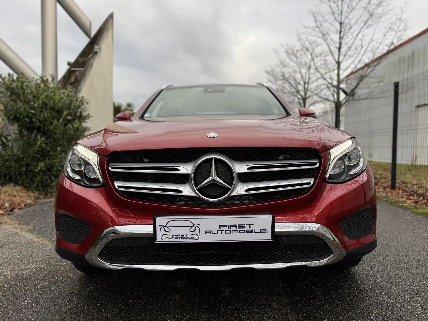 Mercedes-Benz GLC 250 250 D 204CH FASCINATION 4MATIC 9G-TRONIC Rood - 2