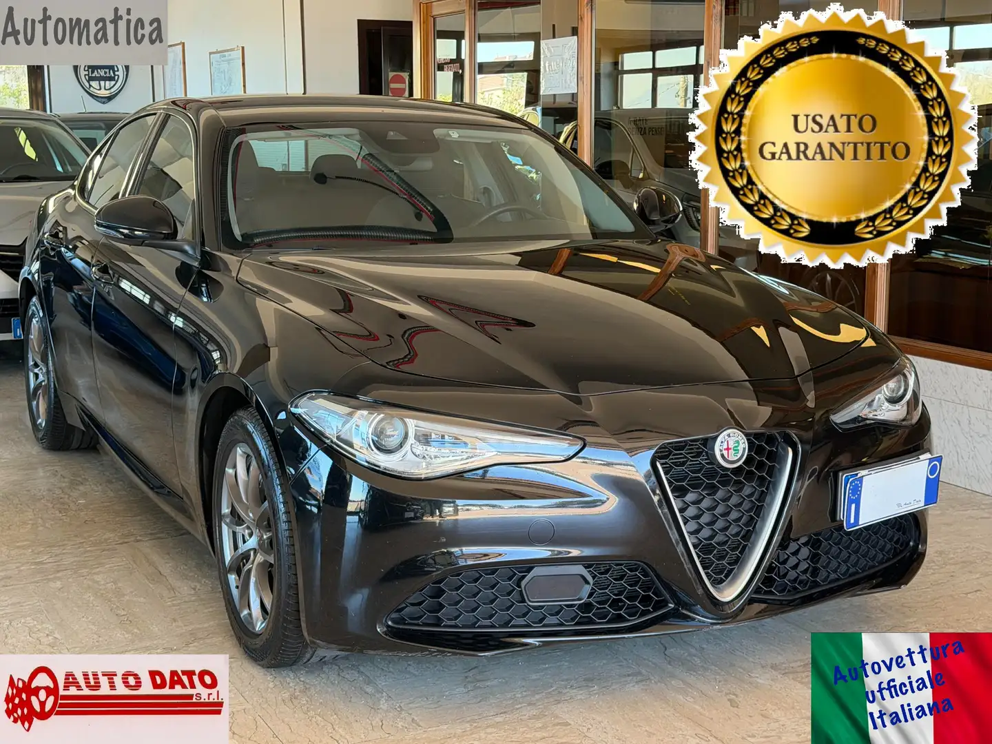 Alfa Romeo Giulia 2.2 TURBODIESEL 160 cv. AT8 BUSINESS (Nav) Nero - 1