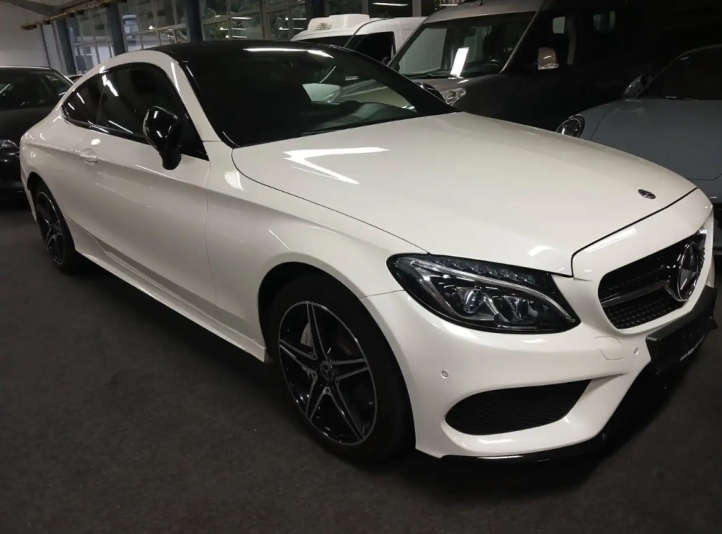 Mercedes-Benz C 400 Coupé 4Matic 9G-Tronic Blanc - 2