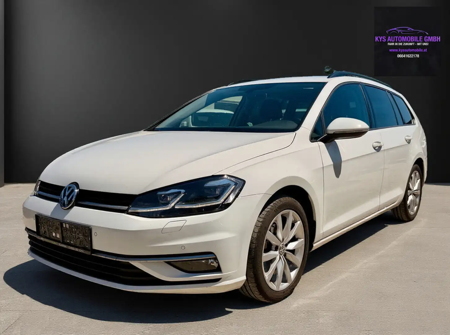 Volkswagen Golf Variant Highline 1,6 TDI SCR DSG *virtuall Tacho*Navi*M... Weiß - 1