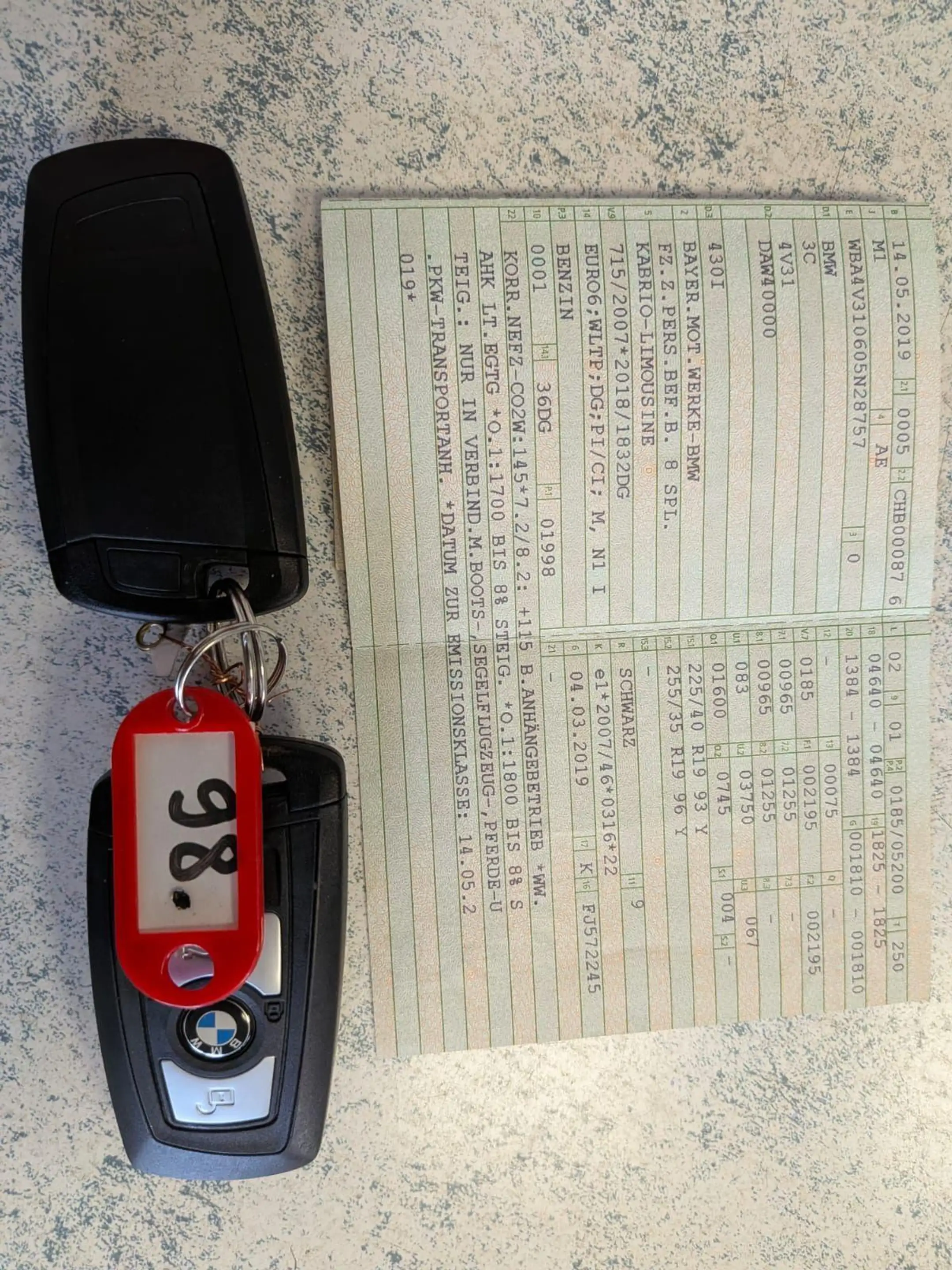BMW 430 4 Cabrio 430 i Advantage Automatik Motor raucht — photo 2