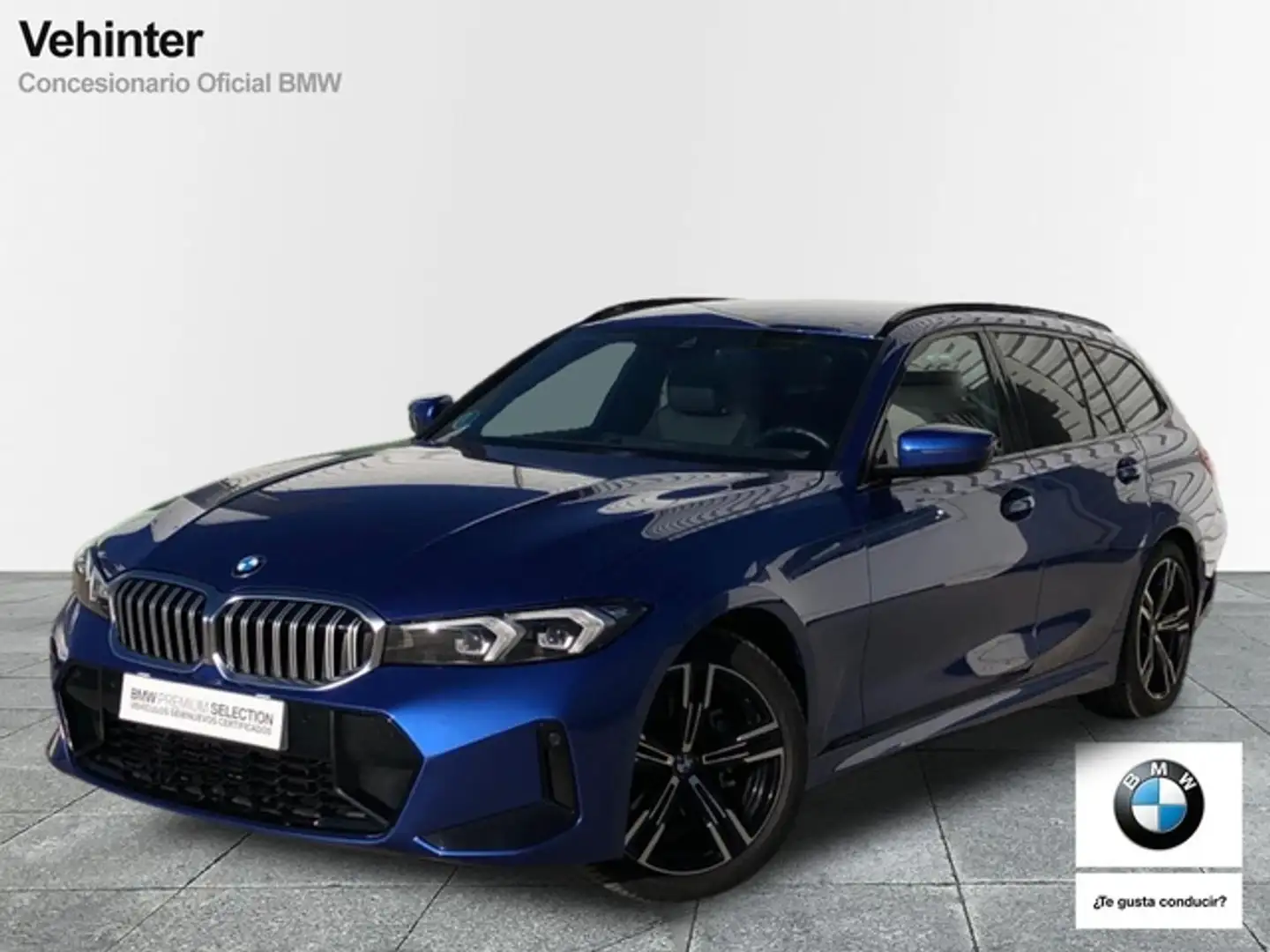 BMW 318 318dA Touring Azul - 1