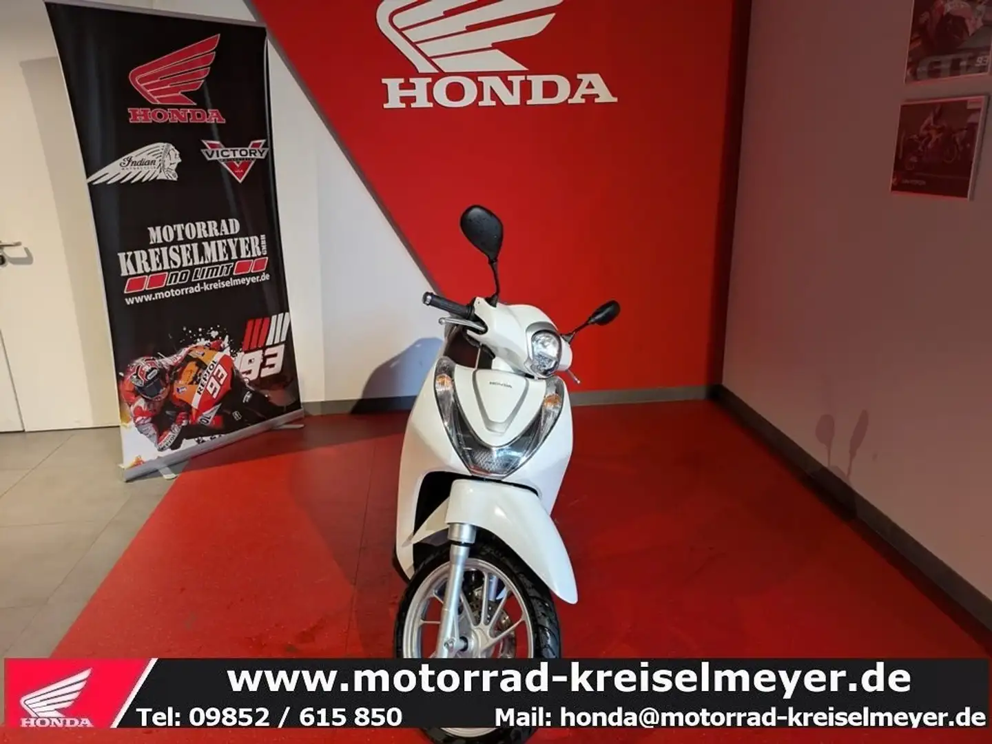 Honda SH 125 Top gepflegter Zustand aus 1.Hand! Білий - 2