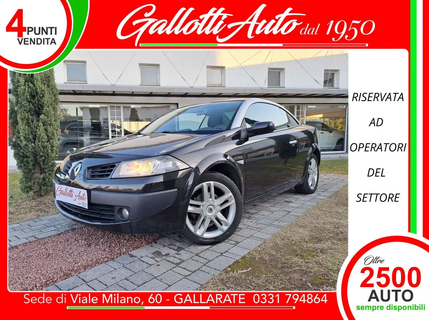 Renault Megane C-C 1.5 dCi/106CV Negro - 1