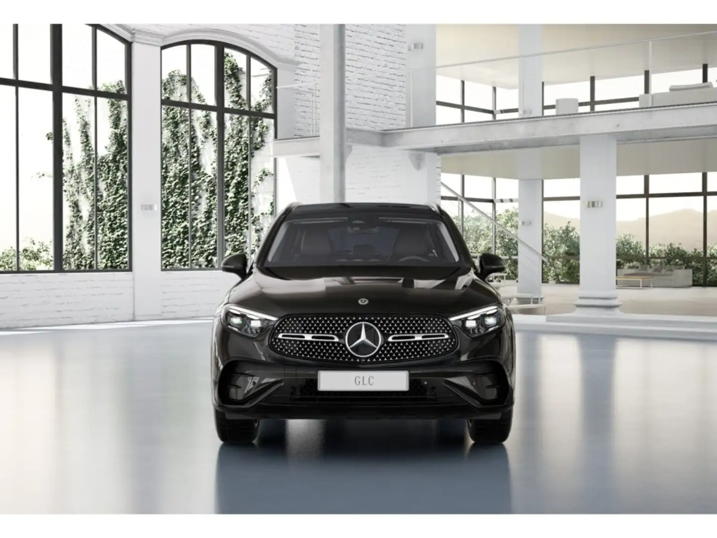 Mercedes-Benz GLC 300 d 4M EDIT.AMG+AHK+PANO+BURM.+SITZKLIMA+ Schwarz - 2