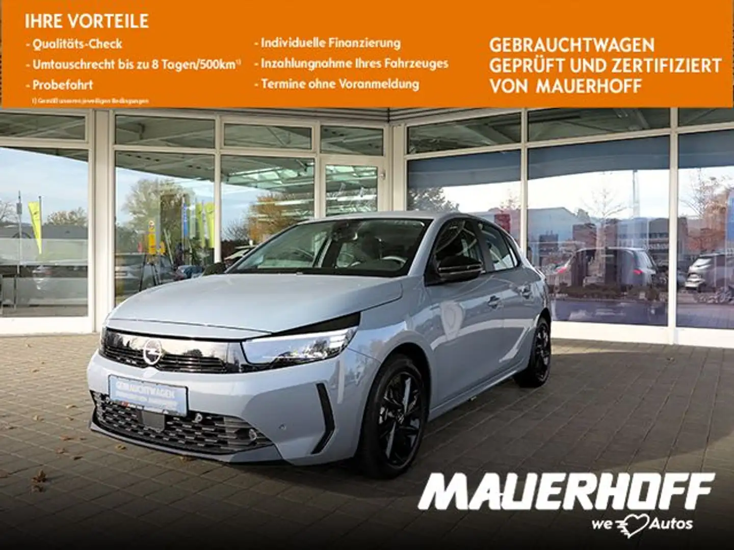 Opel Corsa F EDI Mild-Hybrid | Kamera | Winter-P.| Grau - 1