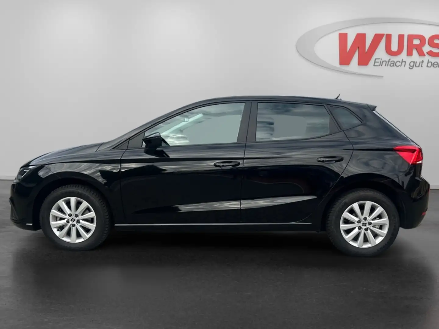 SEAT Ibiza 1.0 Style DSG-Automatik Klima Sitzhzg. Navi DAB-Ra Schwarz - 2