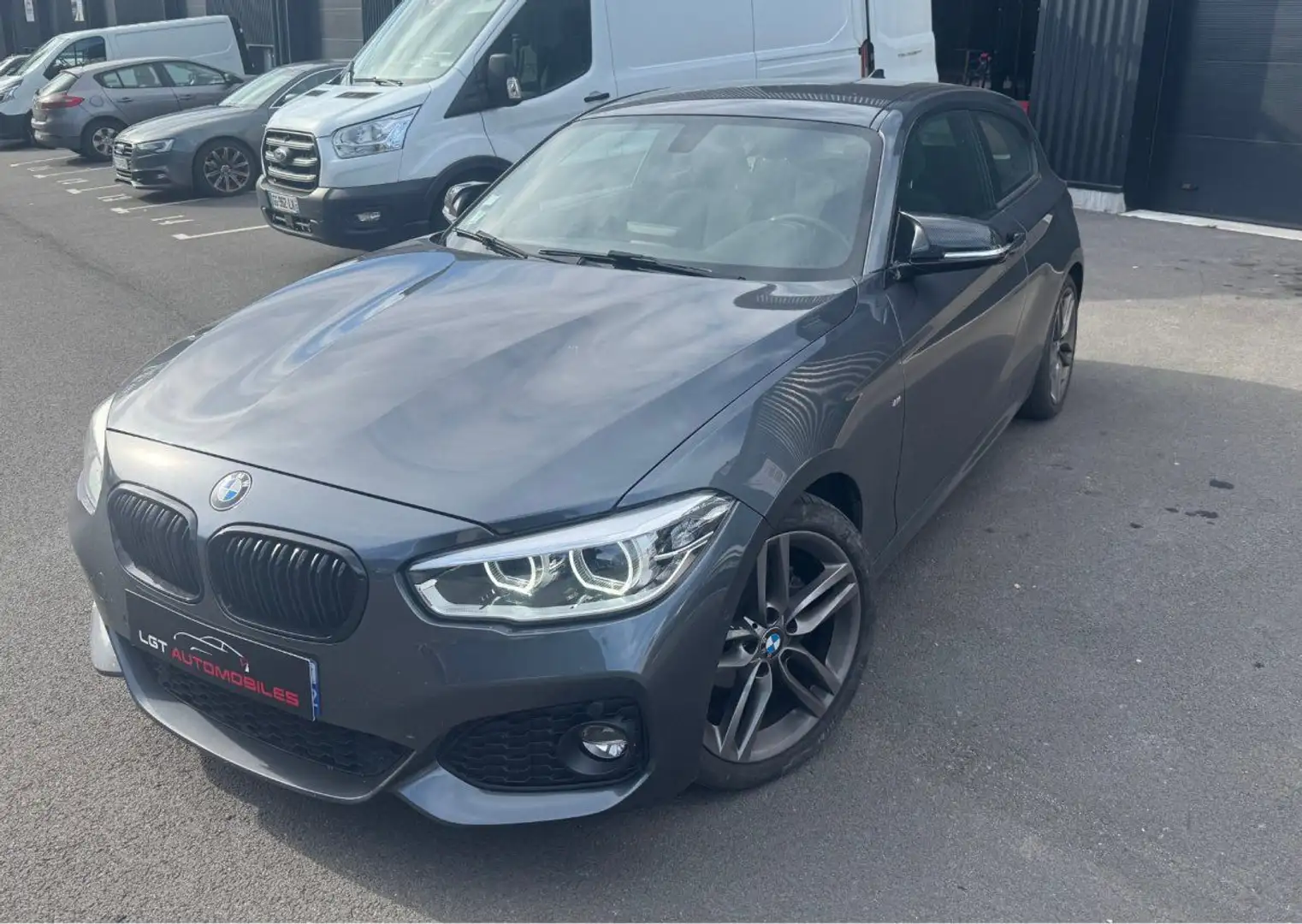 BMW 116 II (F21/F20) 116d 116ch M Sport 3p Gris - 2