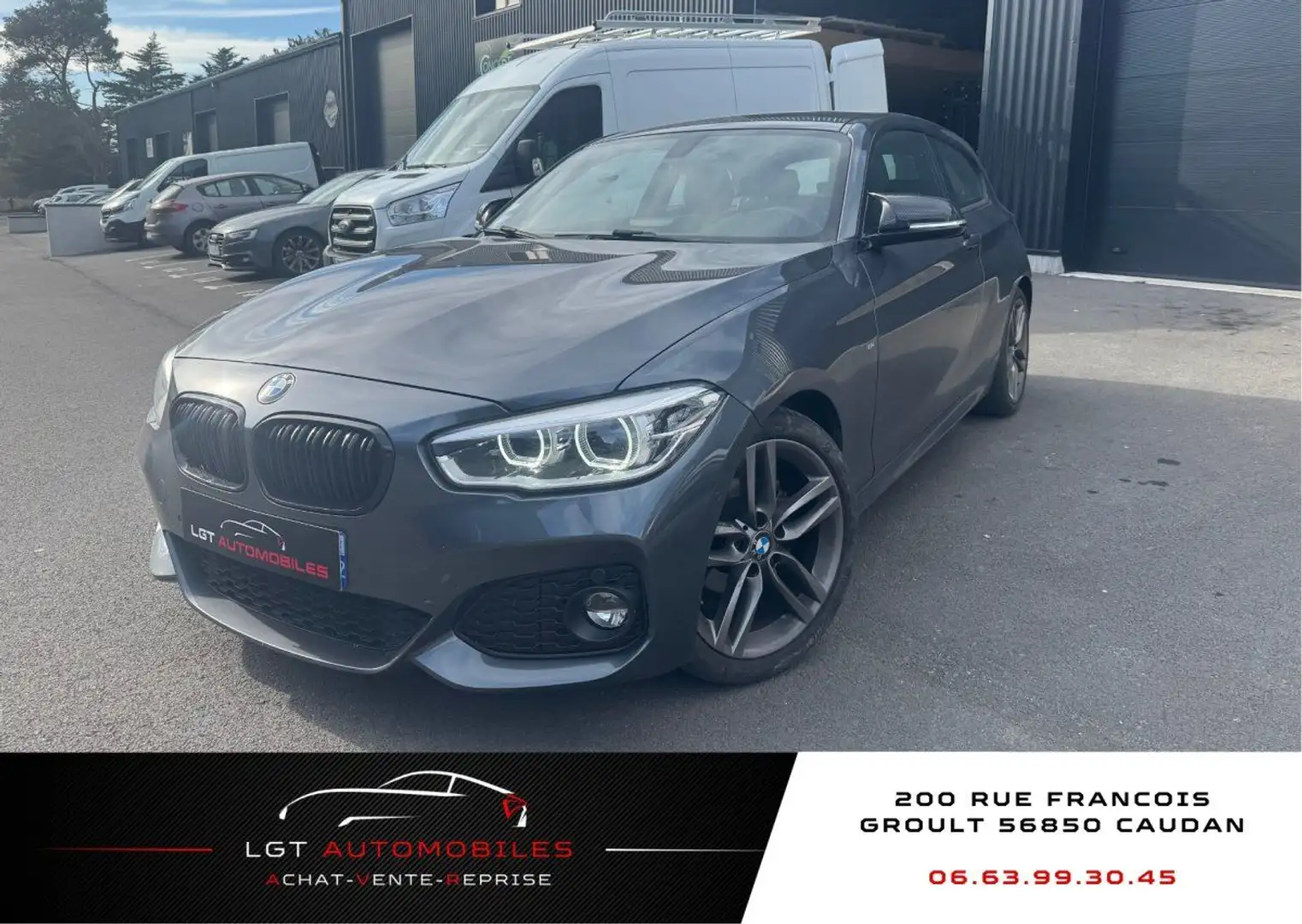 BMW 116 II (F21/F20) 116d 116ch M Sport 3p Grey - 1
