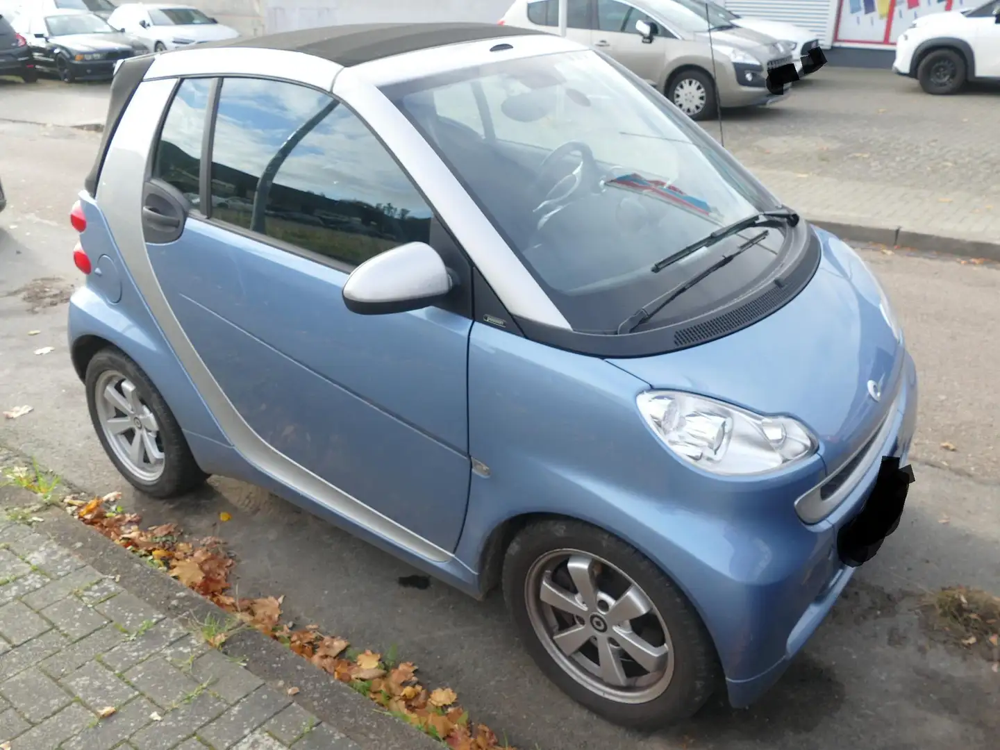 smart forTwo Smart Cabrio For TWO MHD Klima automatik Navigatio Blau - 2
