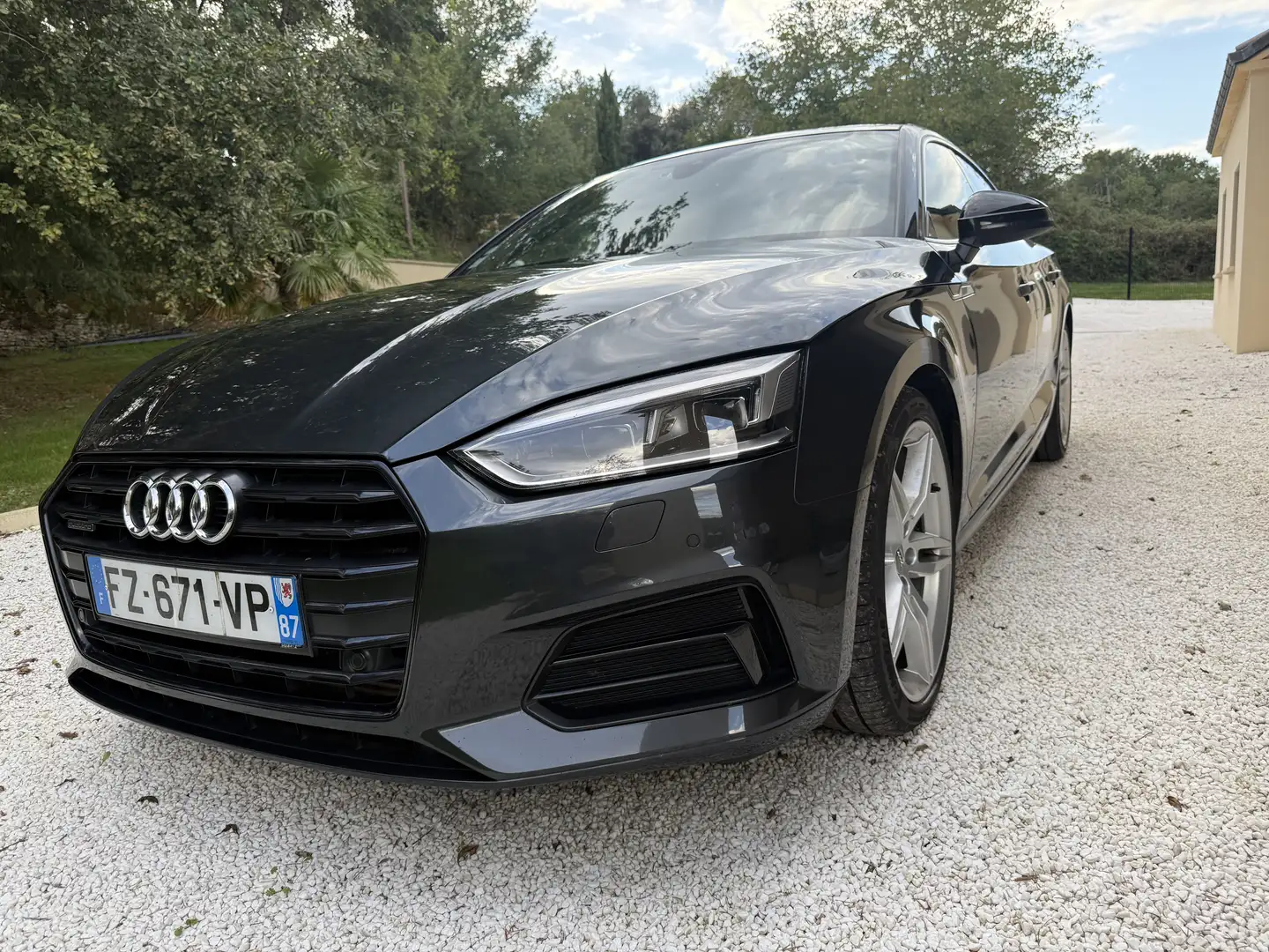 Audi A5 Gris - 1