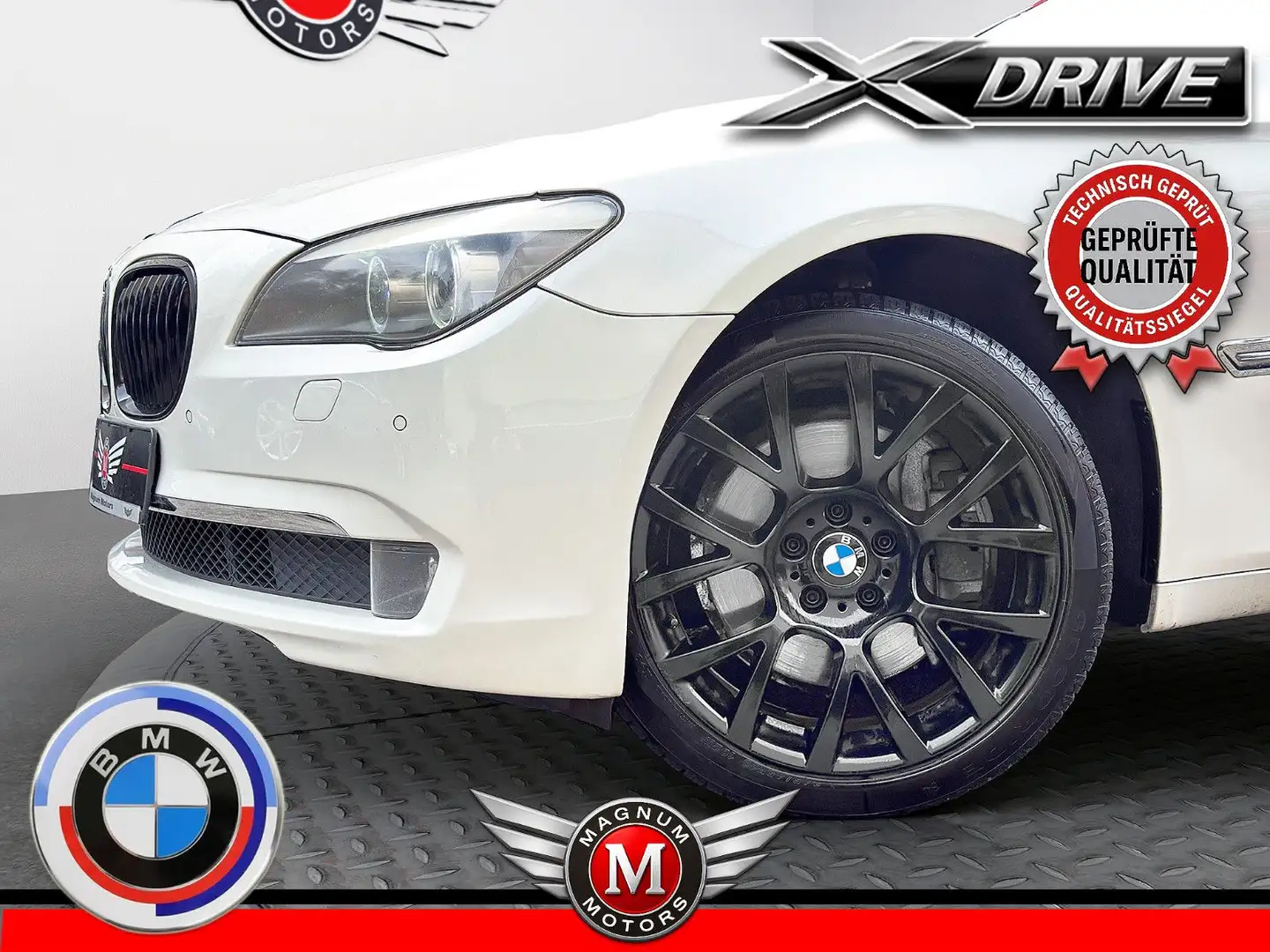 BMW 740 d XD *Soft-Close*Head-Up*Standh.*Soft-Cl.* Weiß - 1