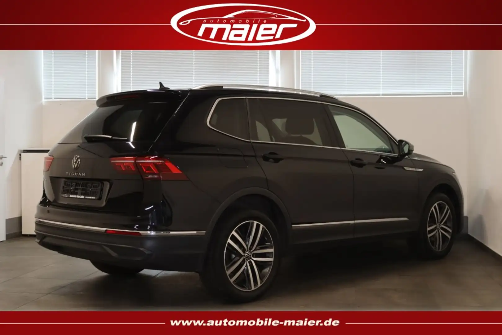 Volkswagen Tiguan Allspace 2.0 TDI DSG Life-NAV-IQ-HUD-VIRT Noir - 2