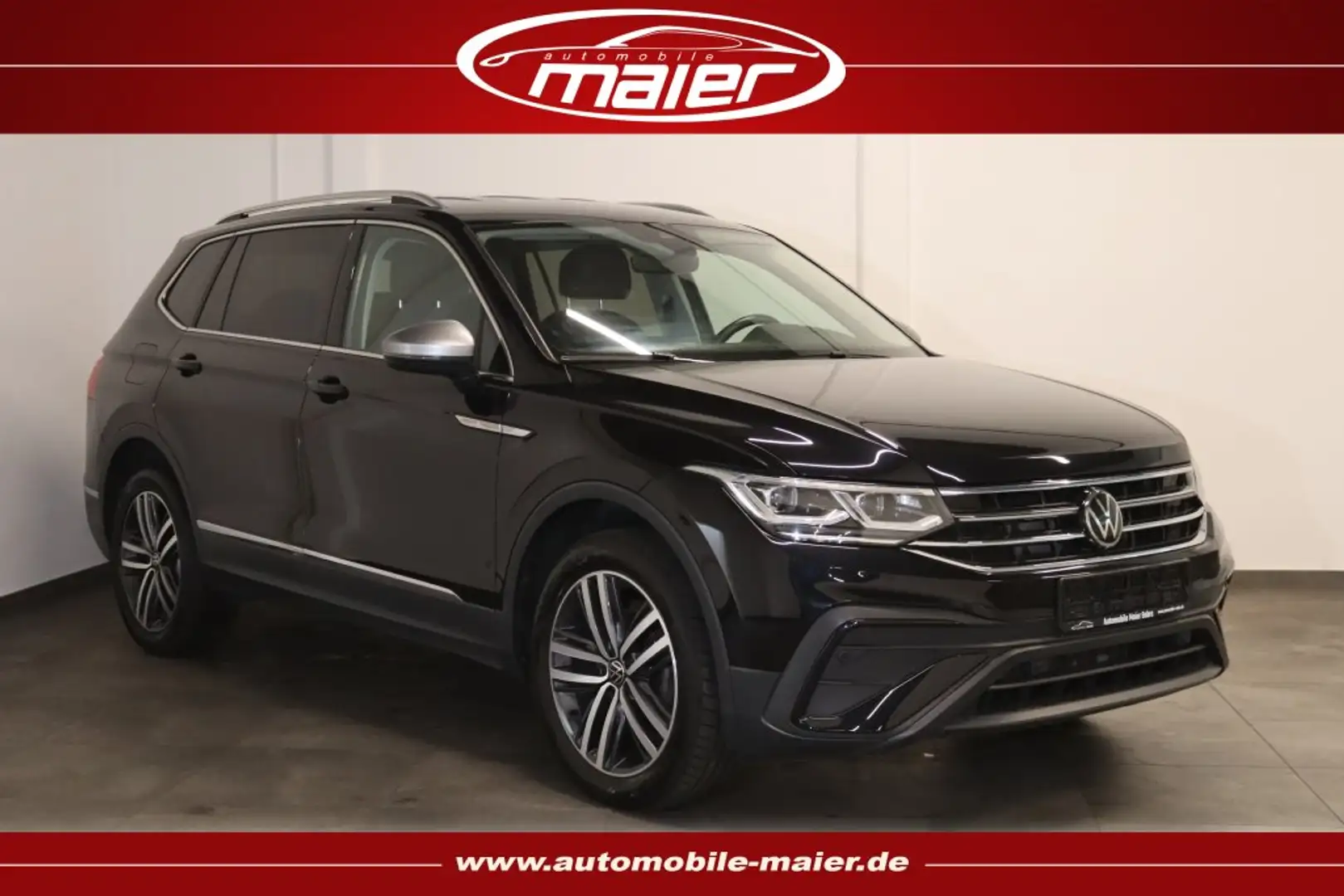 Volkswagen Tiguan Allspace 2.0 TDI DSG Life-NAV-IQ-HUD-VIRT Noir - 1