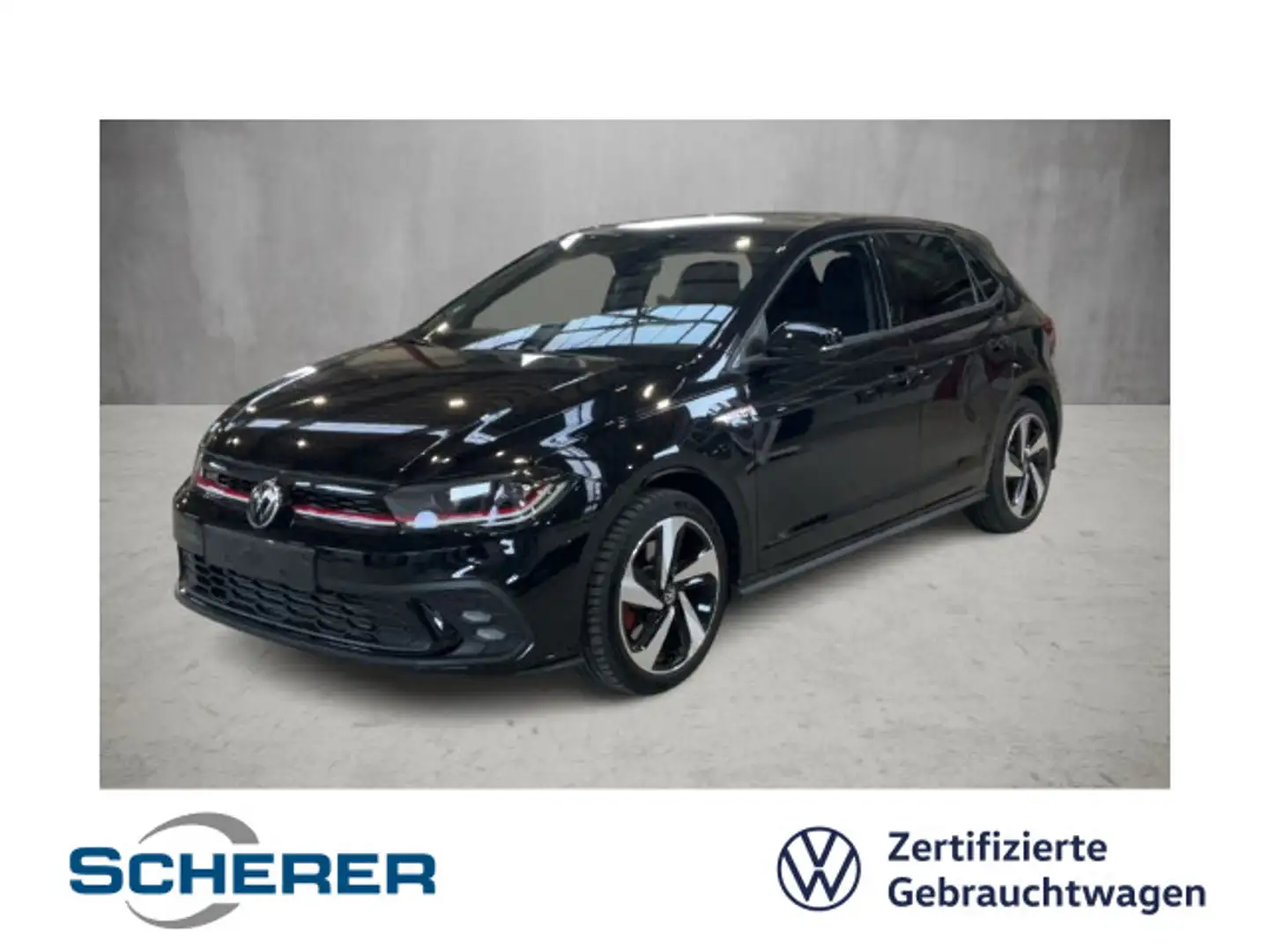 Volkswagen Polo GTI 2.0 TSI, DSG, IQ.DRIVE, SHZ, MATRIX, PA Schwarz - 1