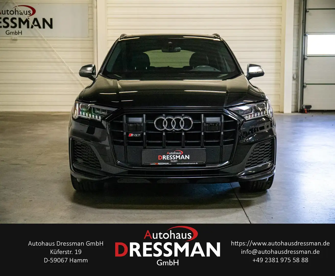 Audi SQ7 4.0 TDI PANO AHK KAMERA MATRIX HuD 7-SITZER Noir - 2