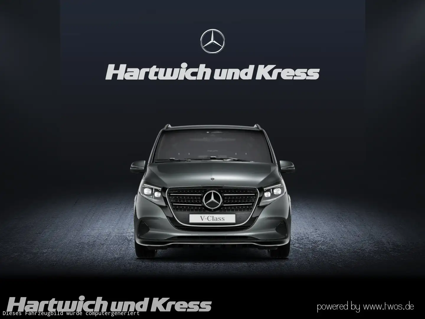 Mercedes-Benz V 300 V 300 d Special Edition STYLE Lang+Pano+Burmester+Standheizung+19"+Elektr. Schiebetüren+ Gris - 2