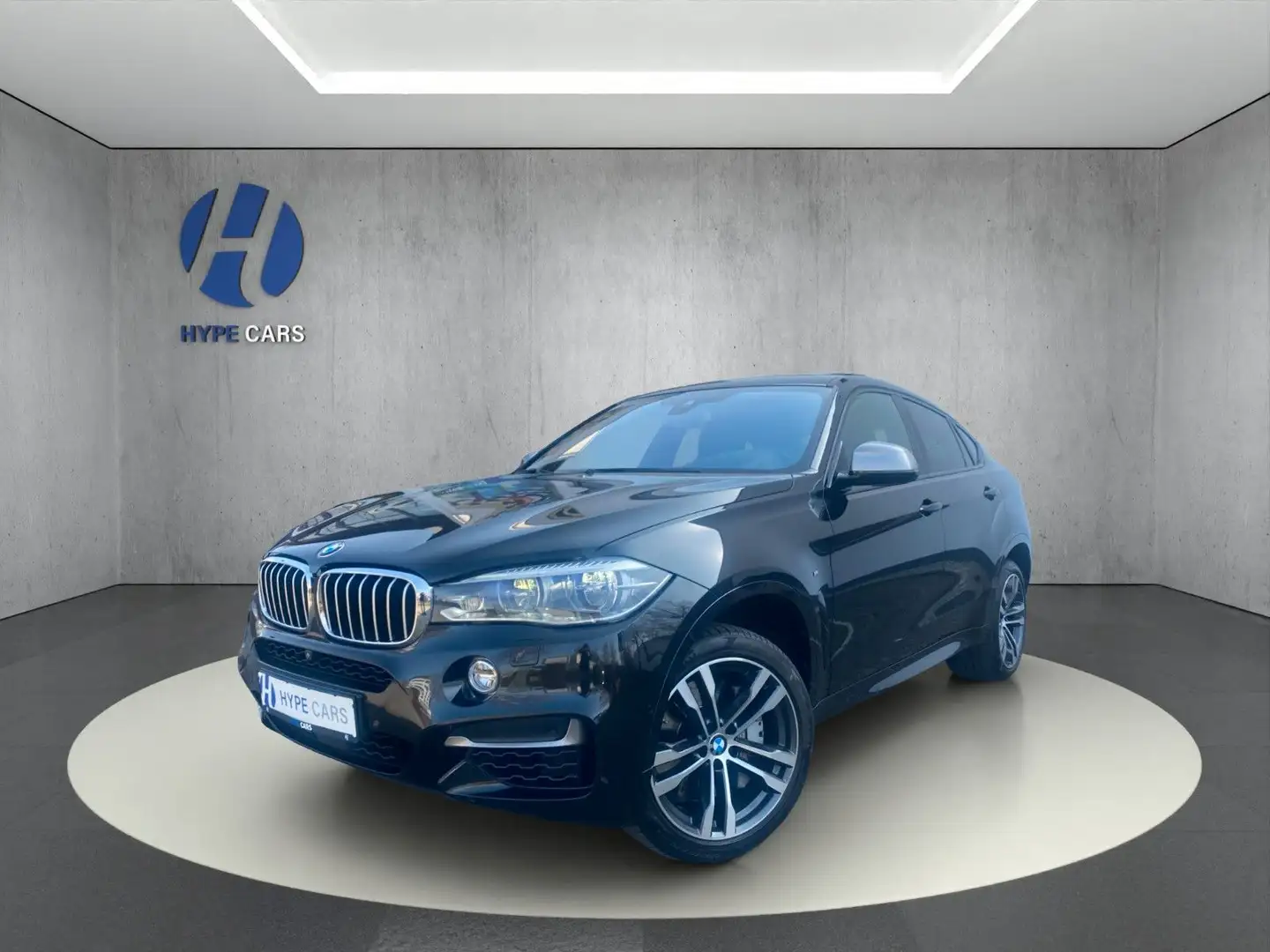 BMW X6 M50d xD LED GSD HUD HK RFK ACC StHzg Soft AHK Schwarz - 1