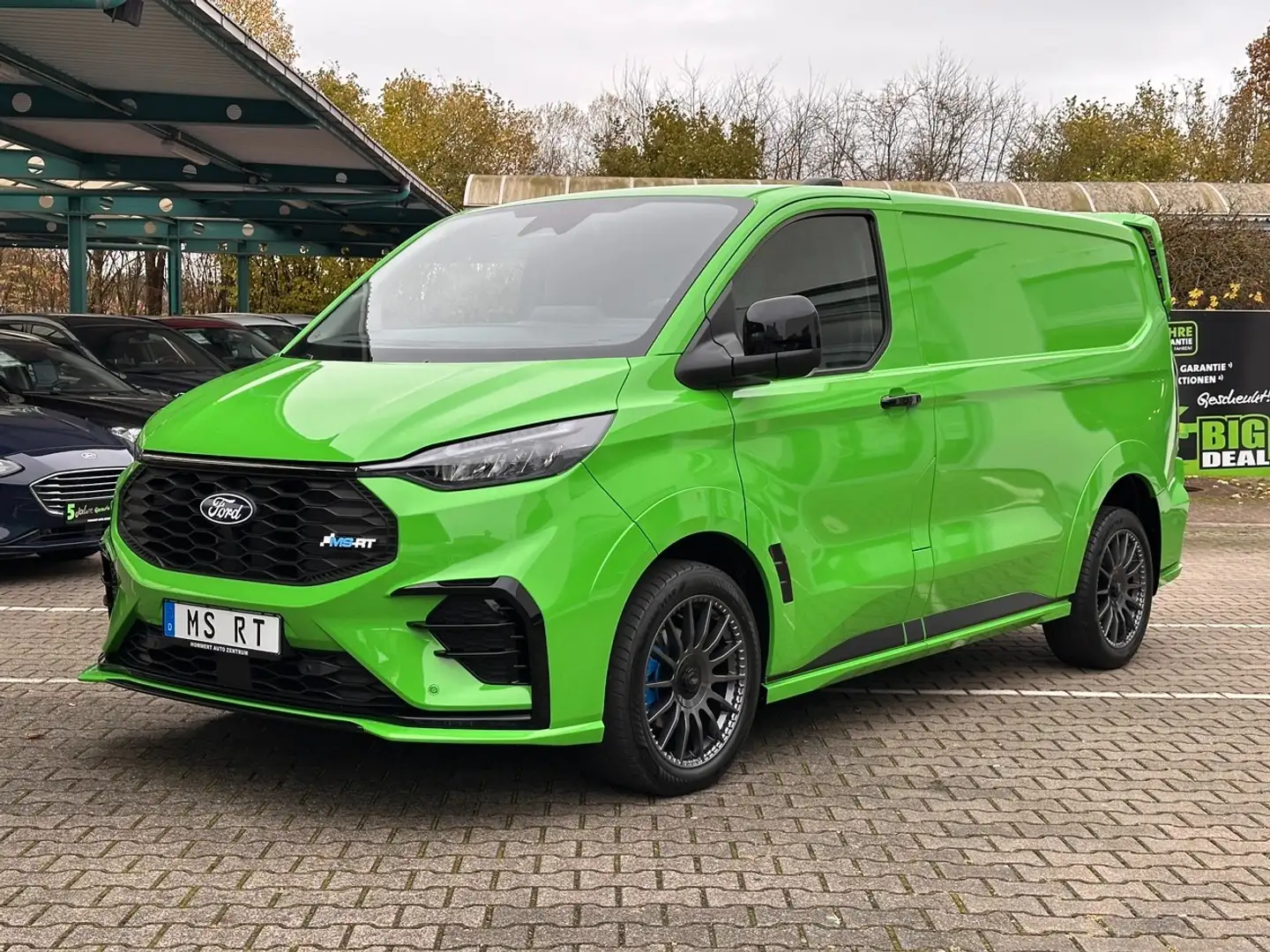 Ford Transit Custom 320 L1 AWD MS-RT NAVI*ALLRAD*LED Grün - 2