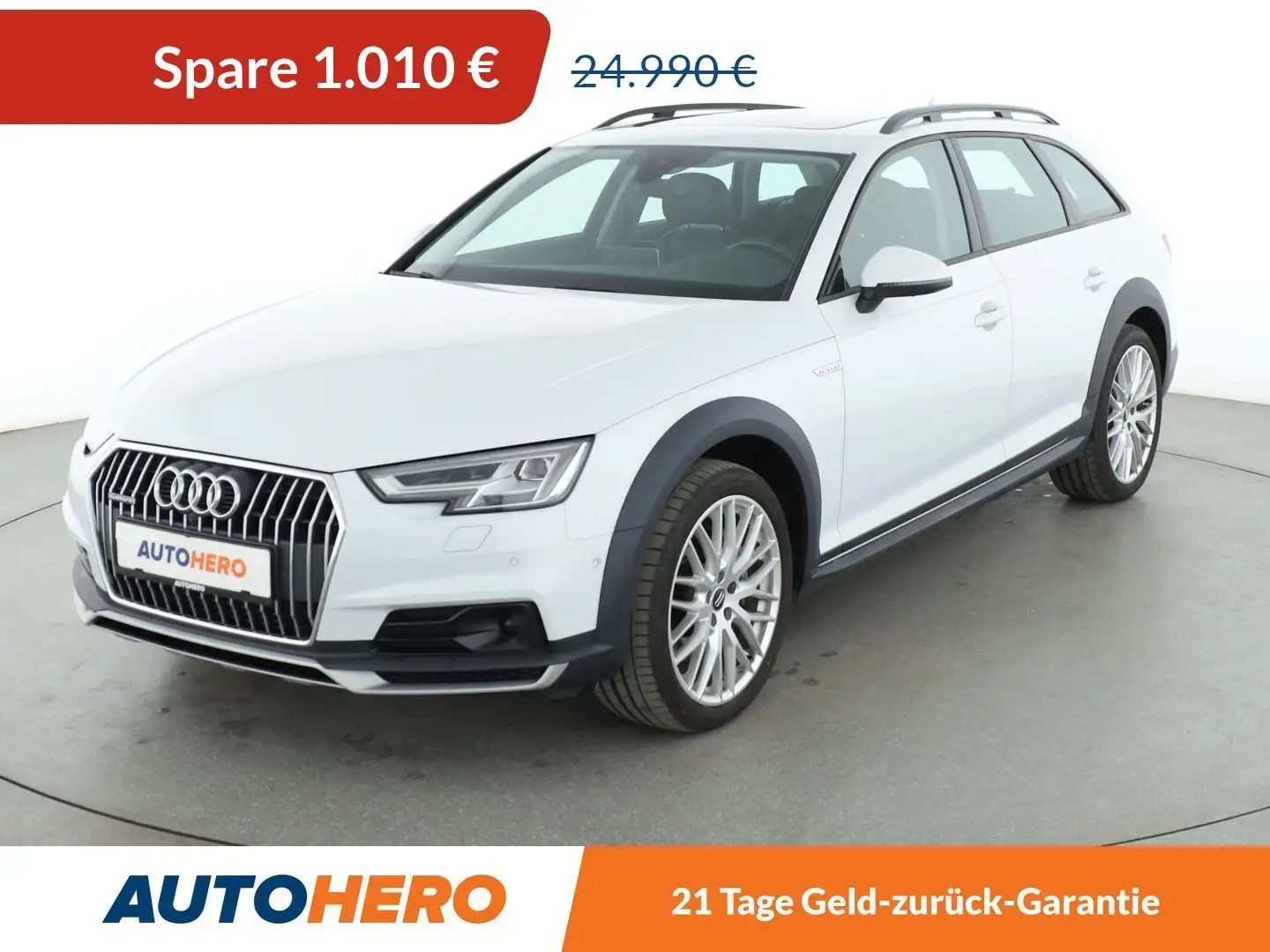 Audi A4 allroad 2.0 TFSI quattro Aut.*NAVI*CAM*LED*SHZ*PANO* Weiß - 1