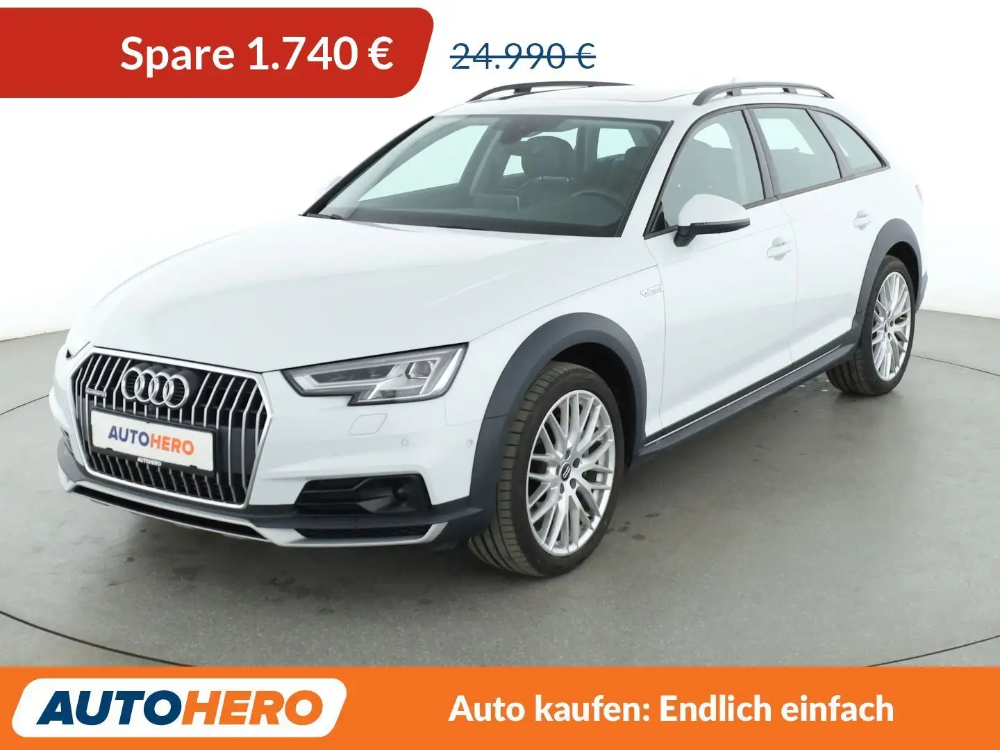 Audi A4 allroad 2.0 TFSI quattro Aut.*NAVI*CAM*LED*SHZ*PANO* Weiß - 1