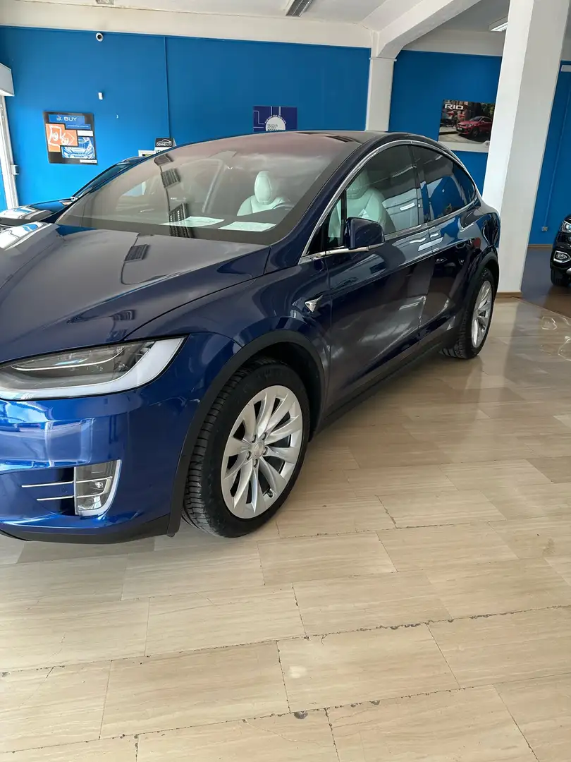 Tesla Model X Long Range Plus awd 6p.ti Blu/Azzurro - 1